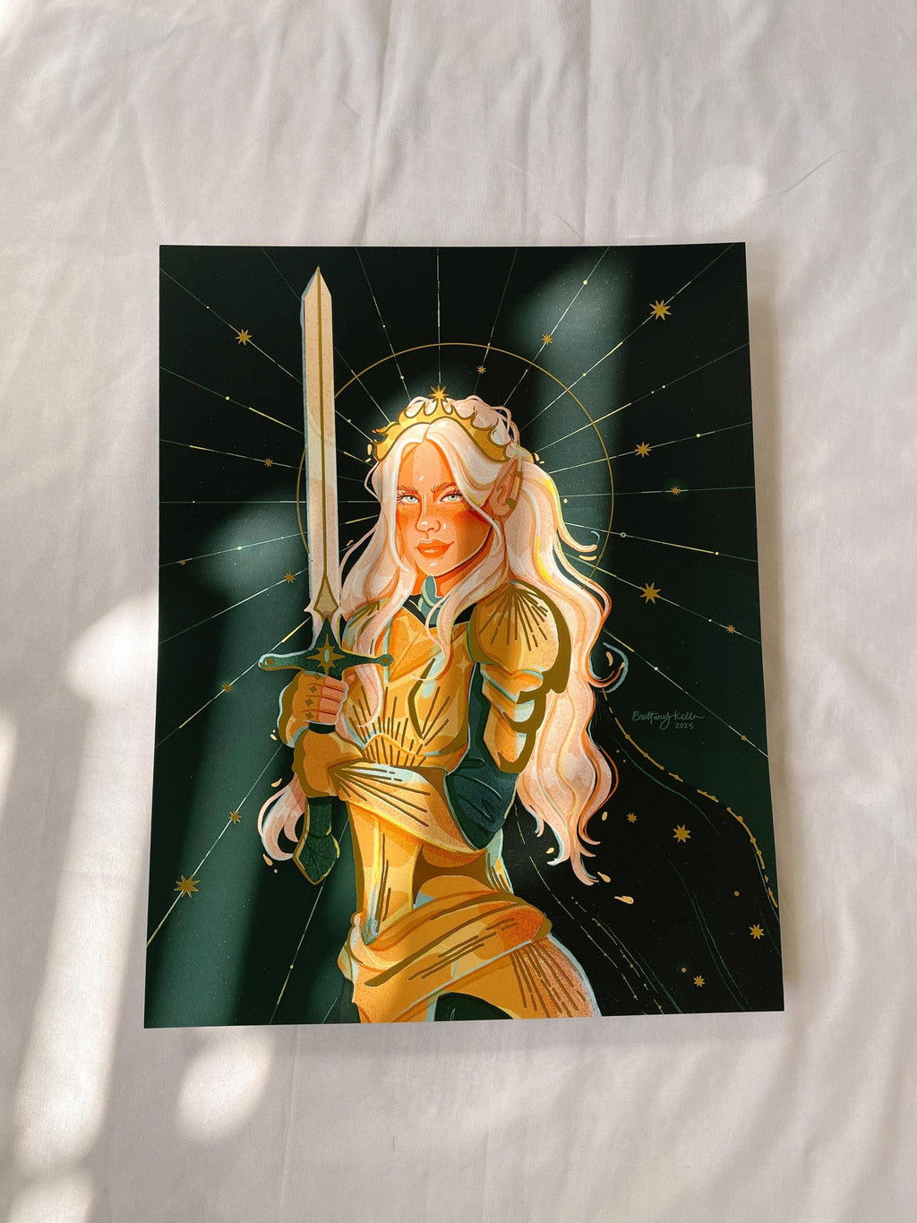 Aelin Gold Foil Print