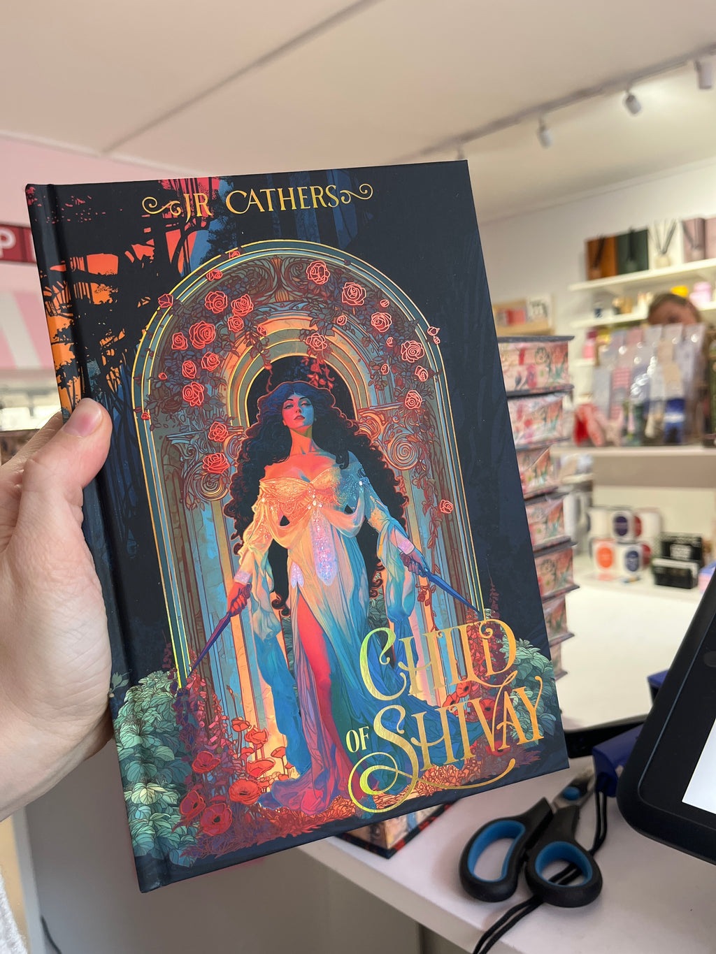 Child of Shivay by JR Cathers (Coveted Cover USA imported special edition ) SIGNED