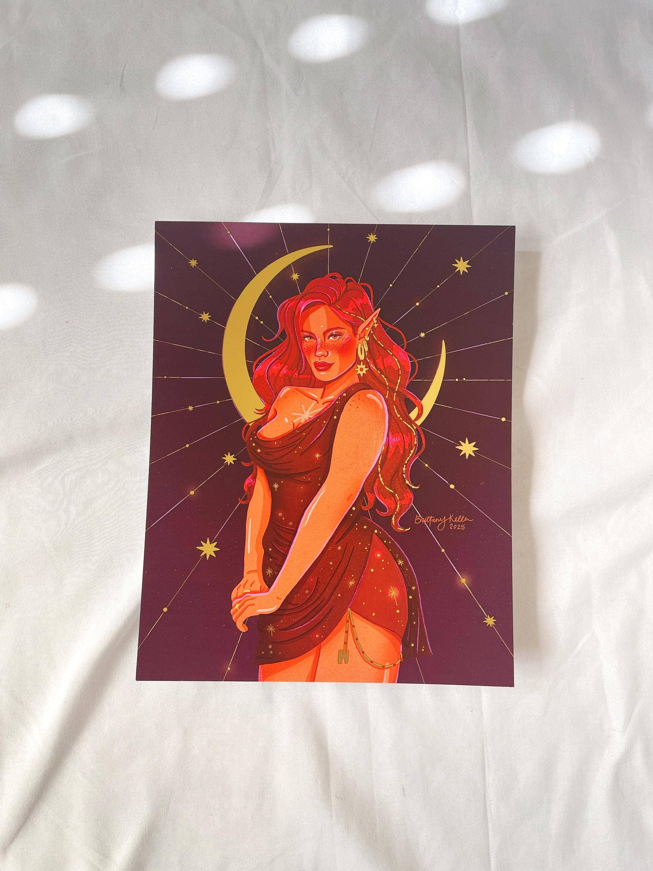 Bryce Gold Foil Print