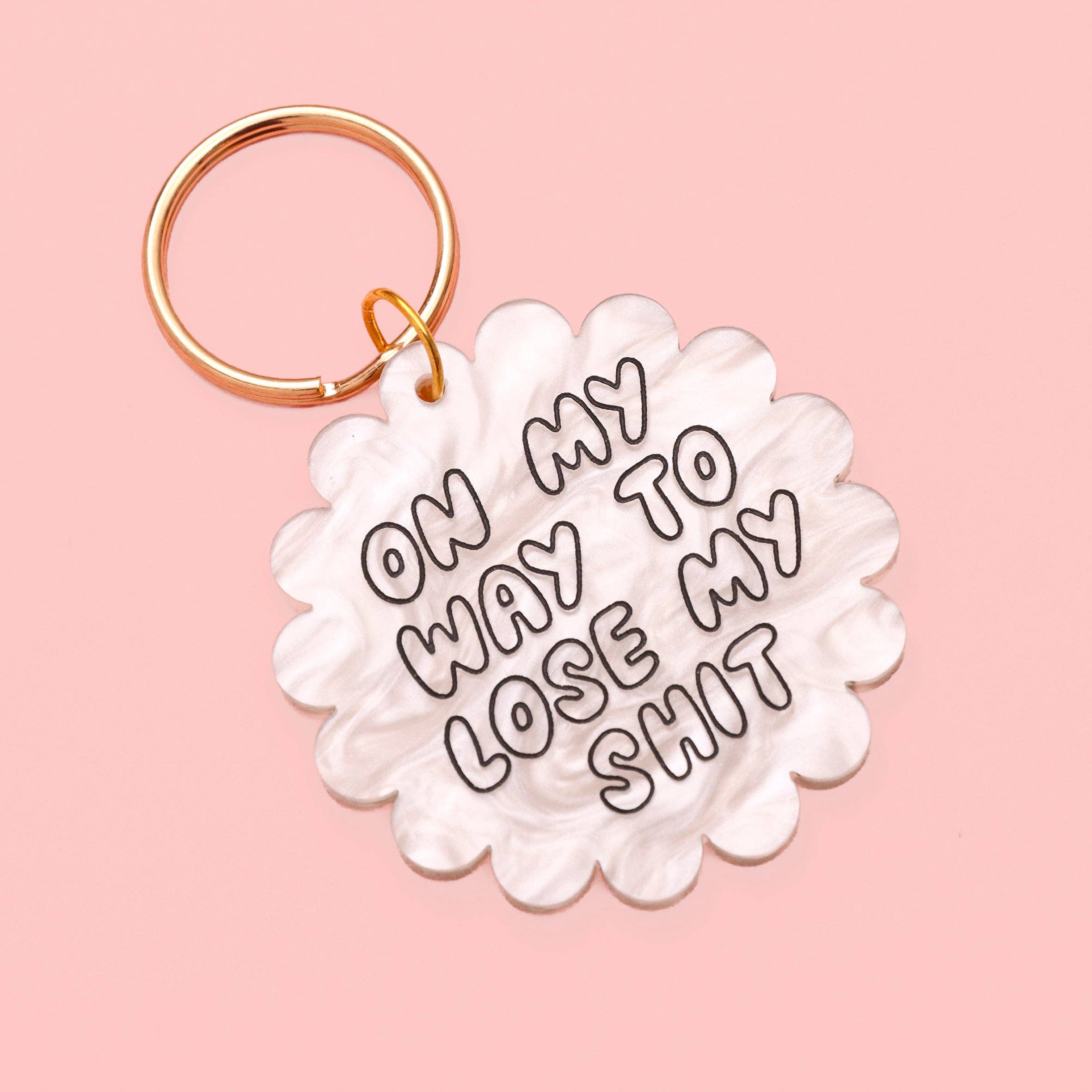Laura Oh - on my way to lose my sh*t Acrylic keyring