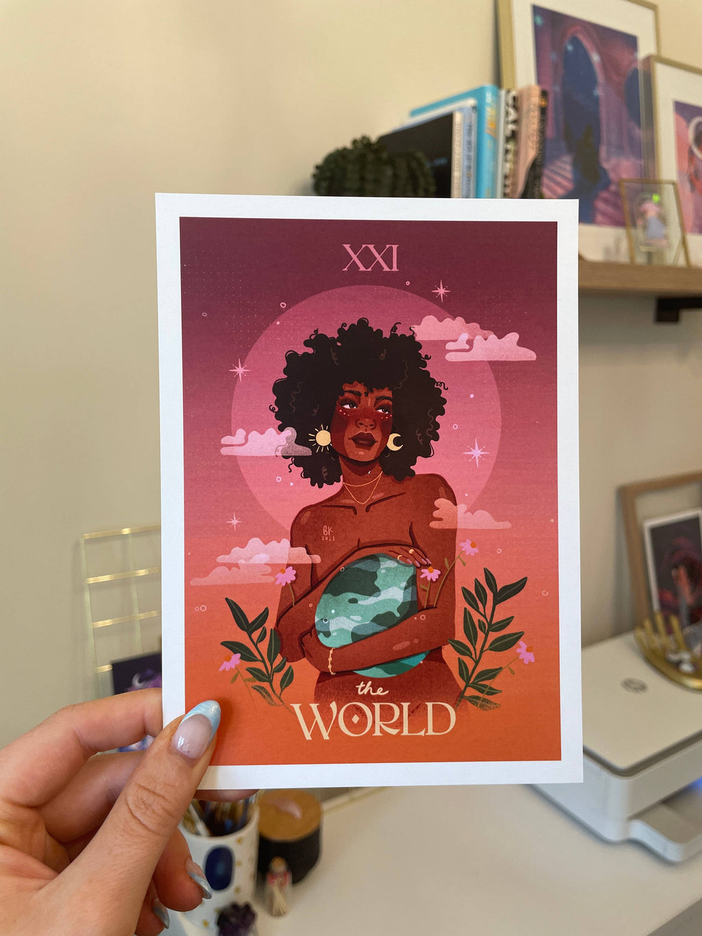 The World Tarot Print