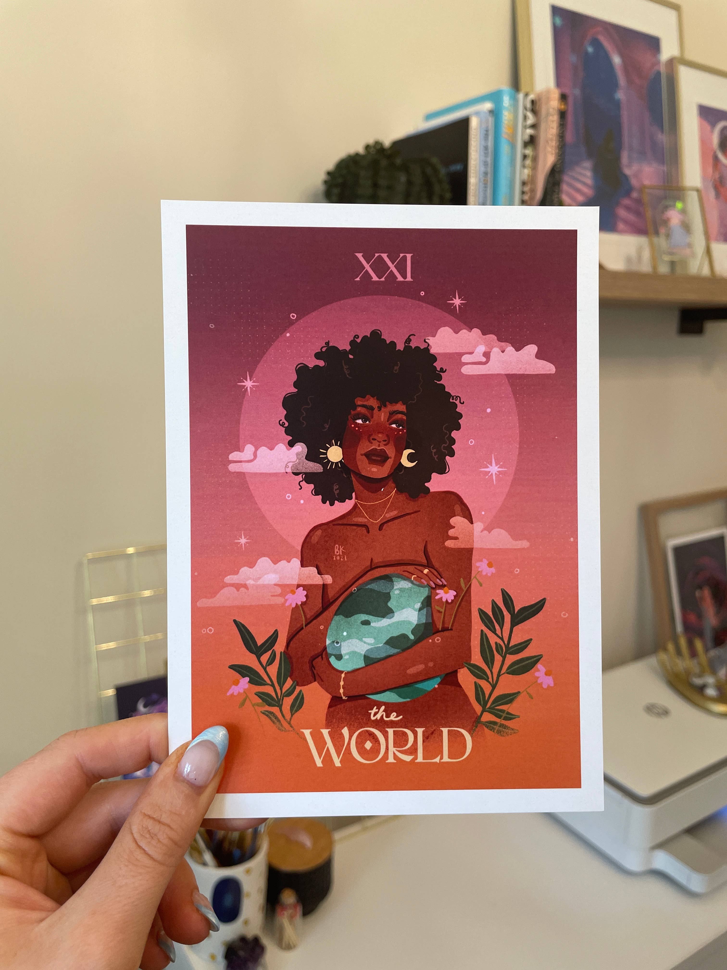 The World Tarot Print