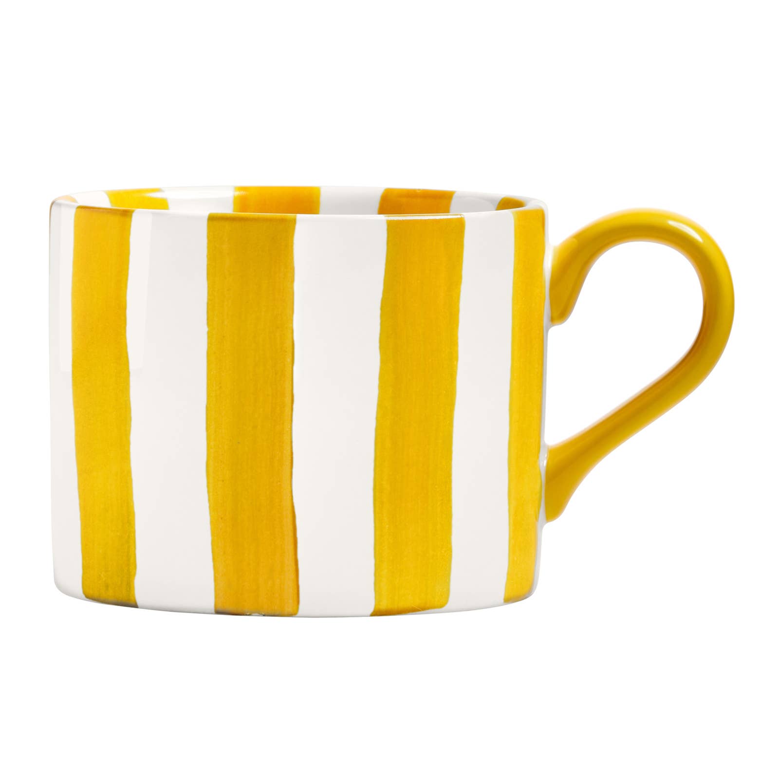 Stripes Mug Yellow