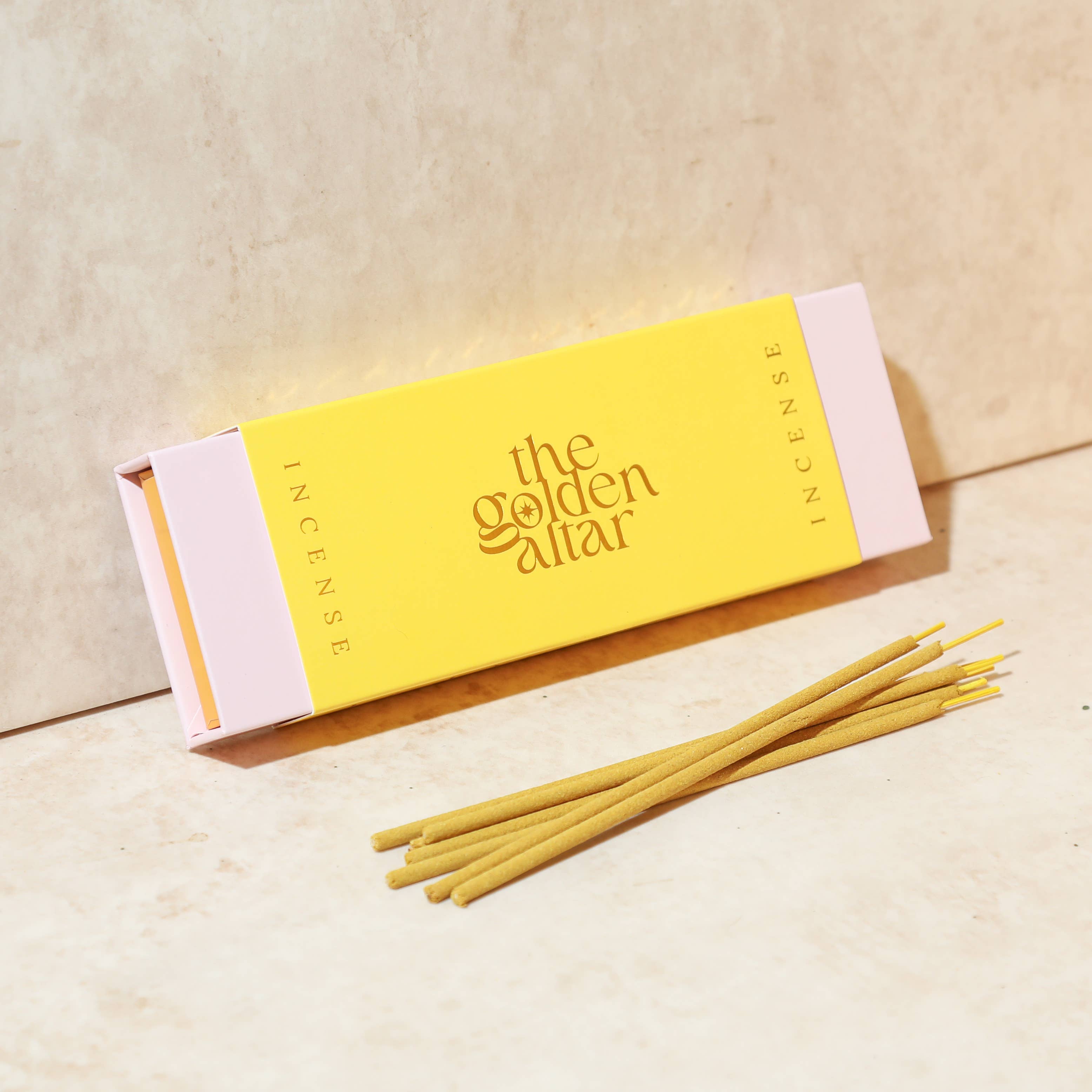 The Golden Altar - Ylang Ylang Natural Incense Box