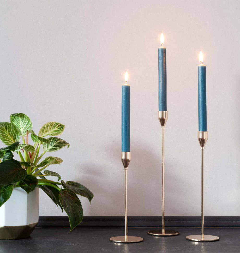 Shearer Candles - Teal 8 inch Dinner Candles