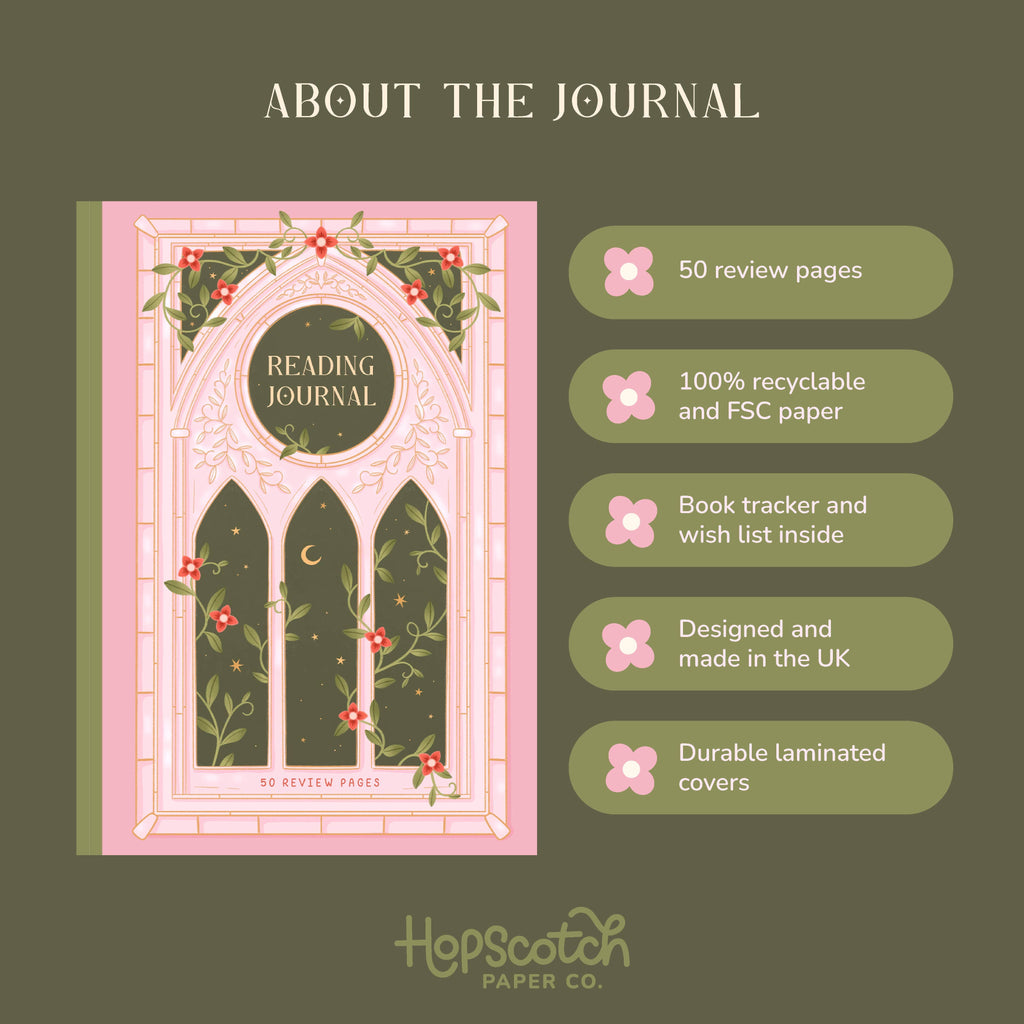 Hopscotch Paper Co. - 50 Page Romantasy Reading Journal