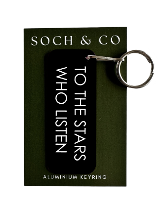 To the stars who listen bookish ACOTAR keyring