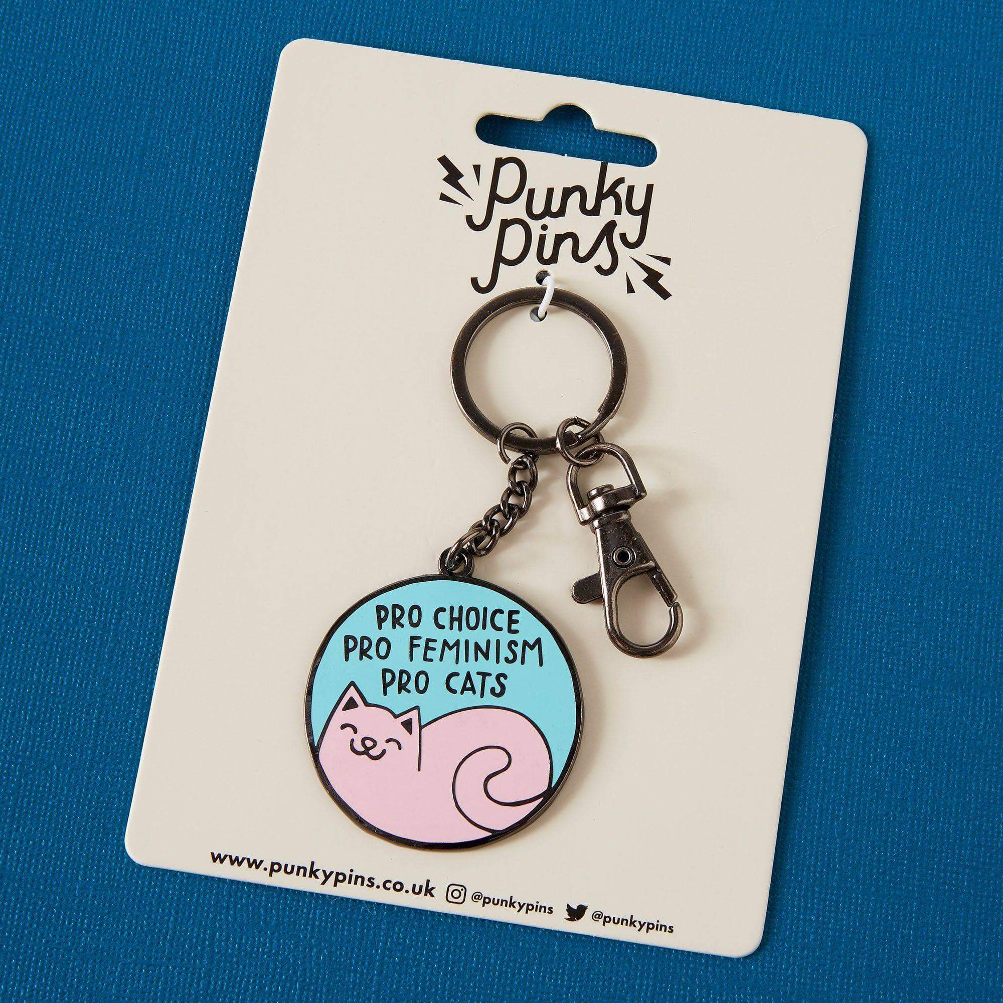 Punky Pins: Pro Cats Enamel Keyring