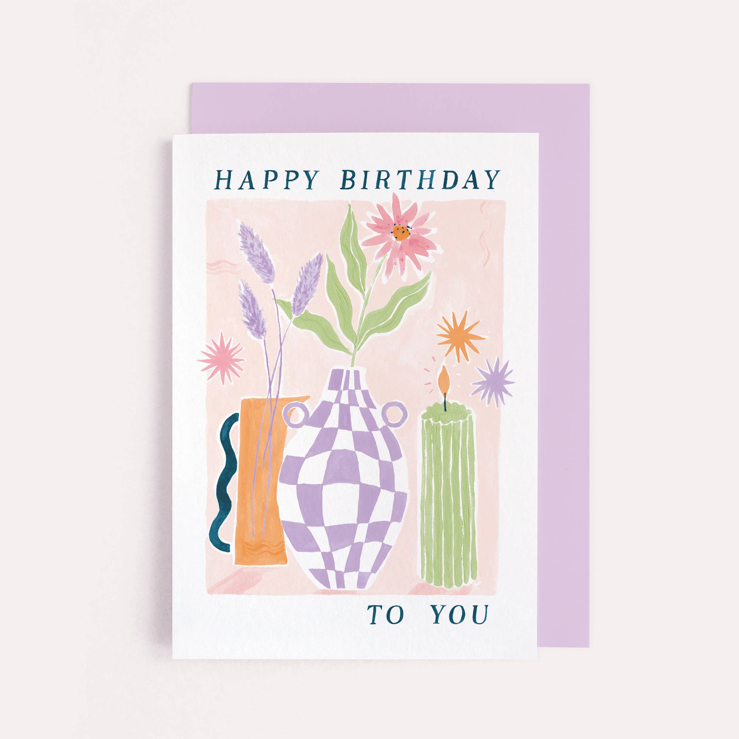 Sister Paper Co. - Flower Vase Birthday Card