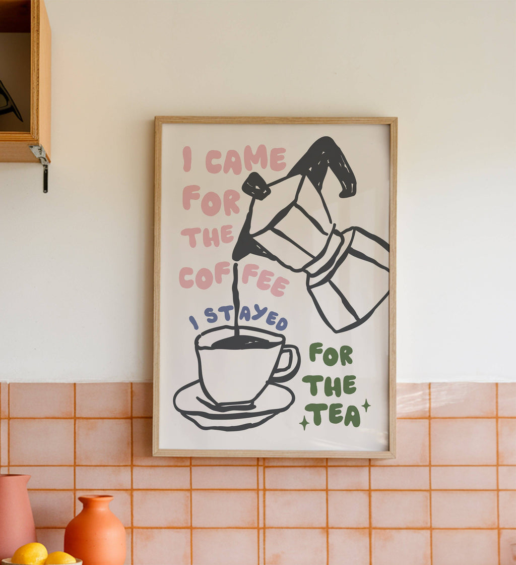 For the Tea Kitchen Print