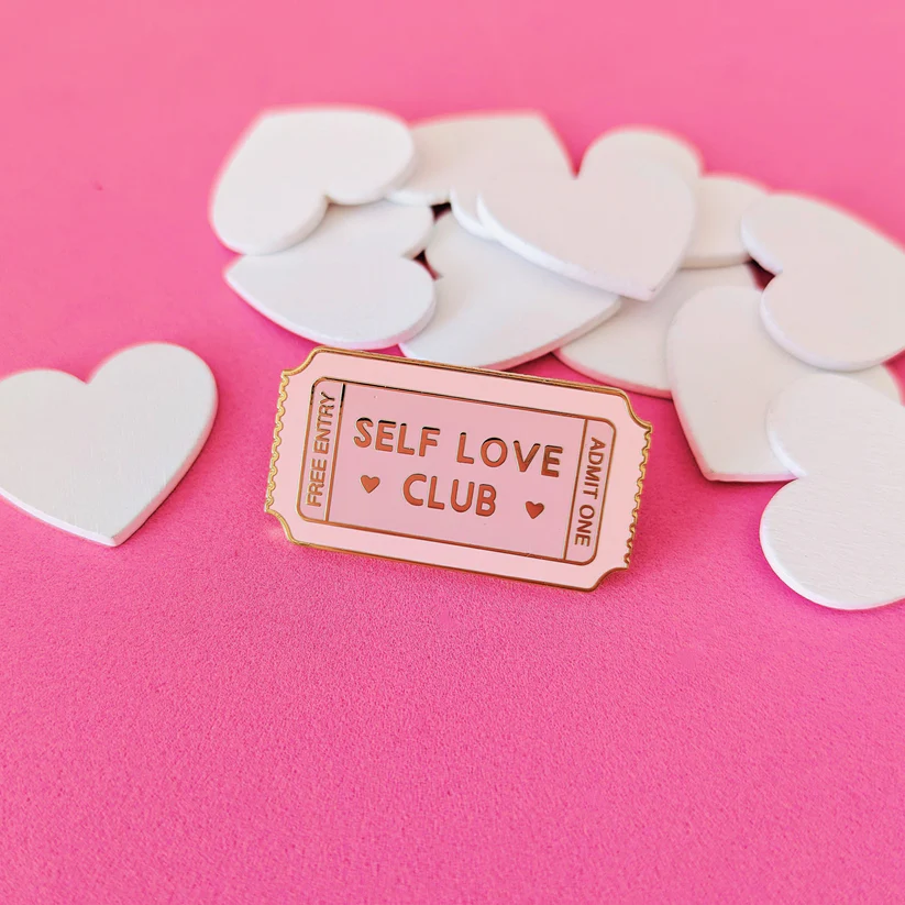 Self Love Club Enamel Pin