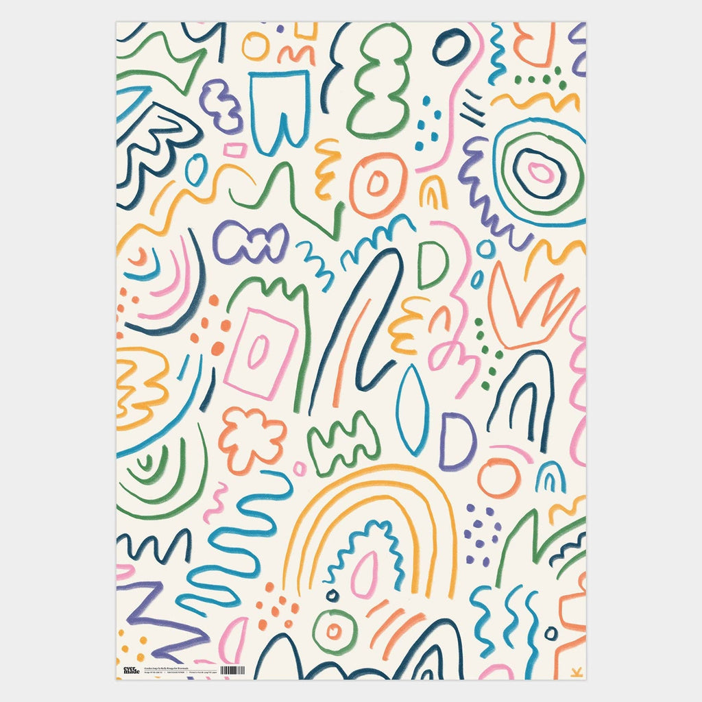 Garden Songs Gift Wrap