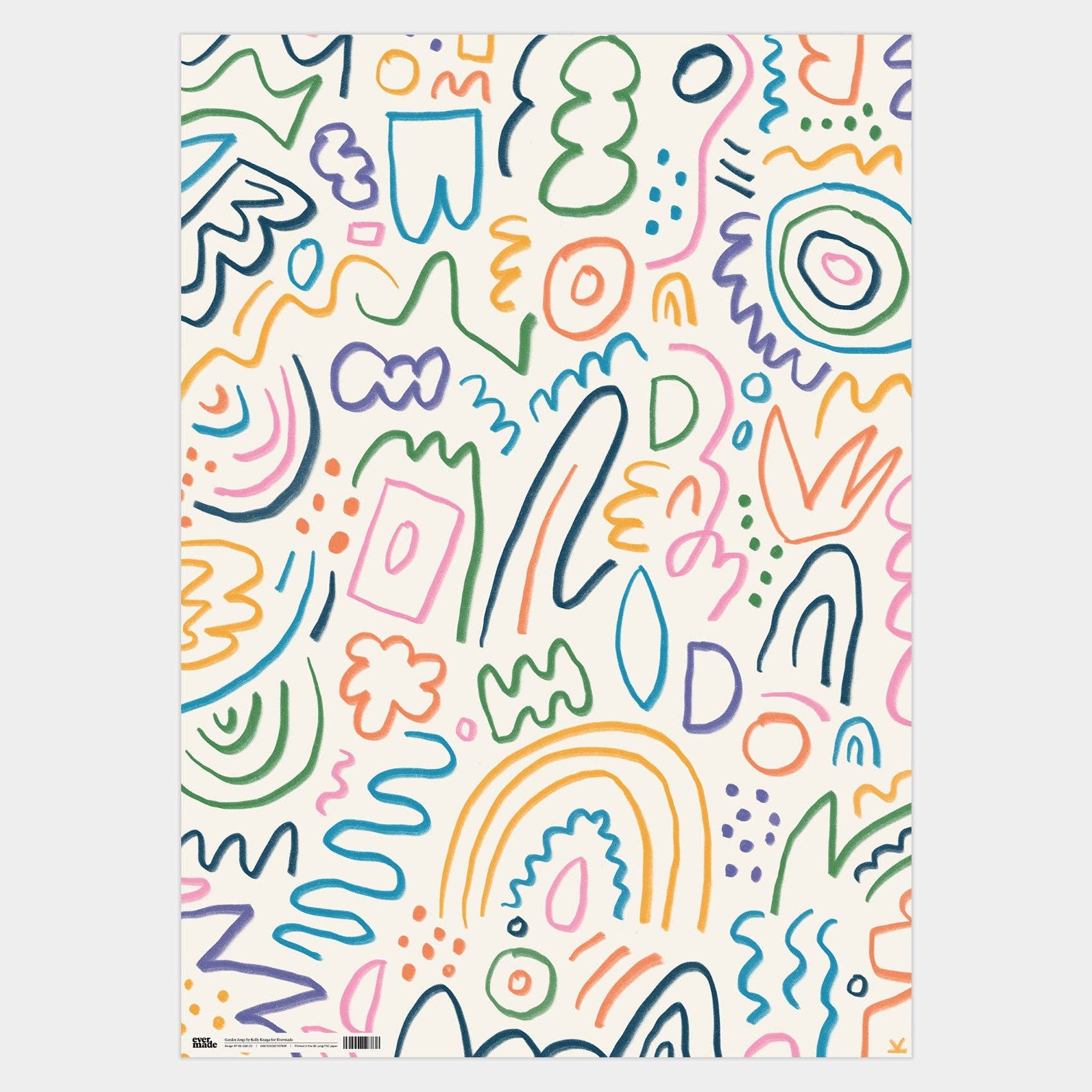 Garden Songs Gift Wrap