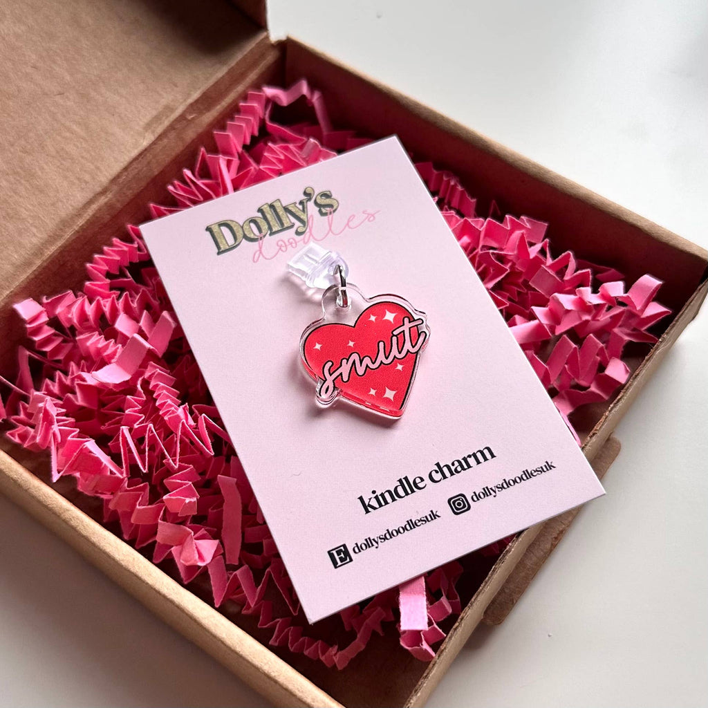 Dolly's Doodles  - Smut Heart Kindle Charm