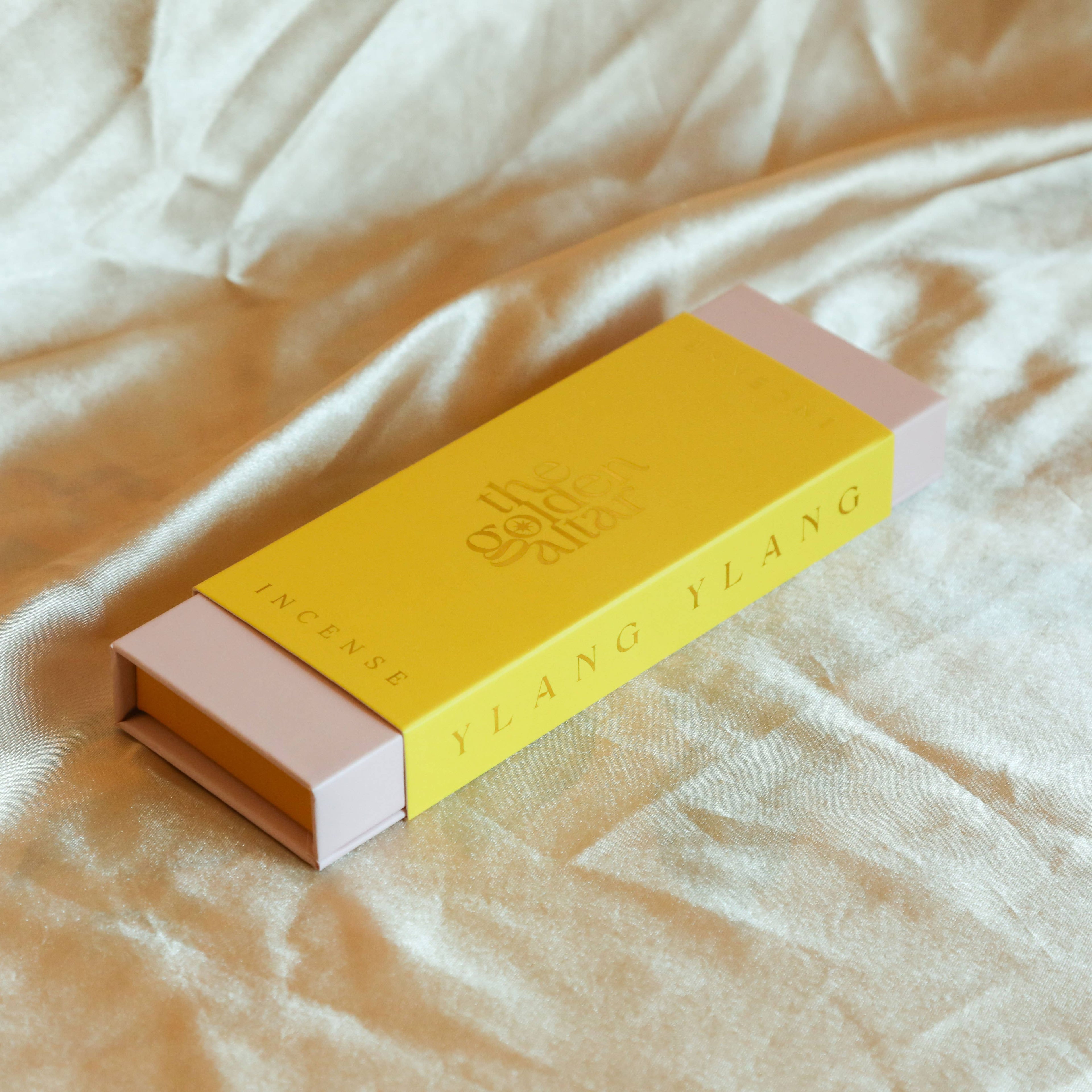 The Golden Altar - Ylang Ylang Natural Incense Box
