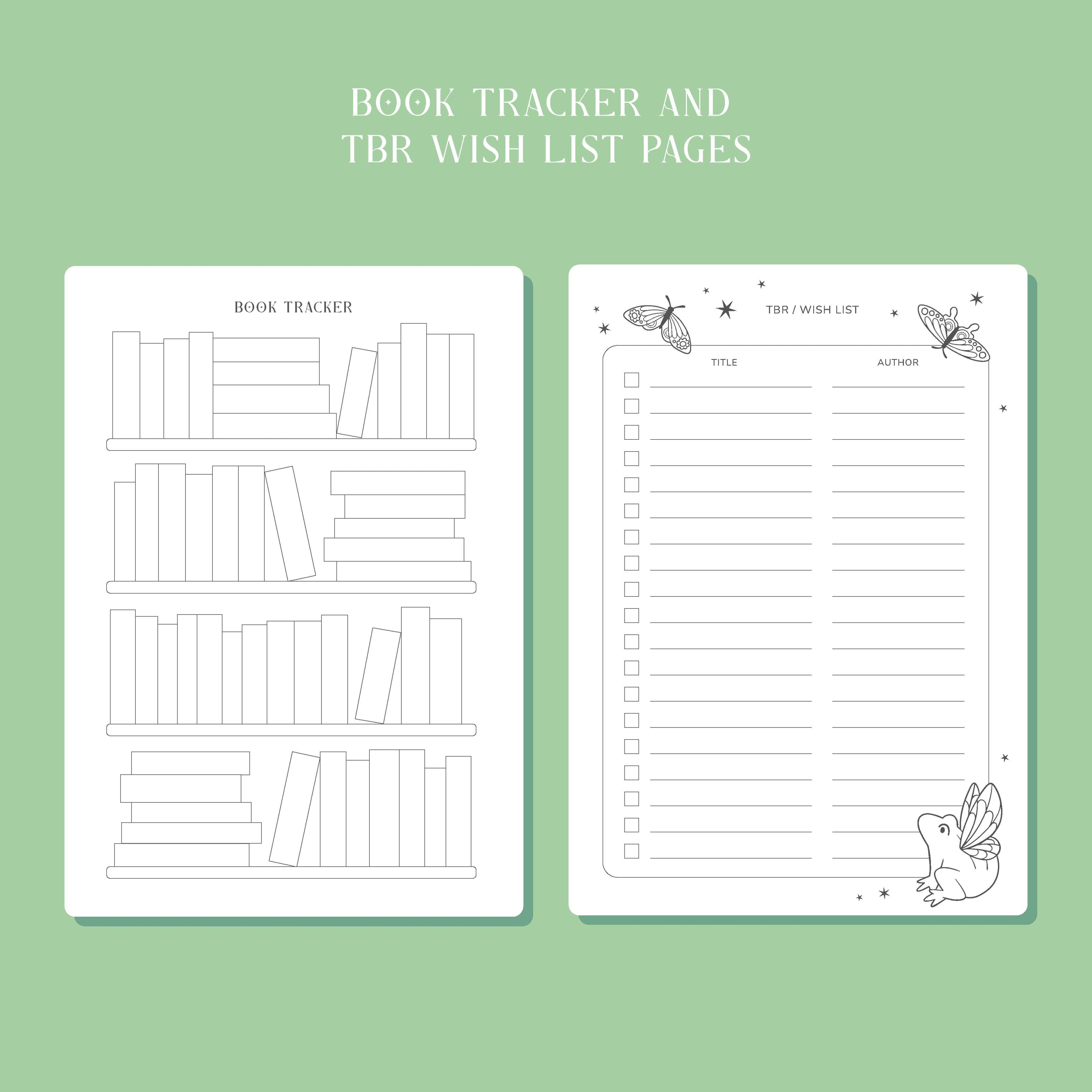Hopscotch Paper Co. - 50 Page Whimsical Reading Journal
