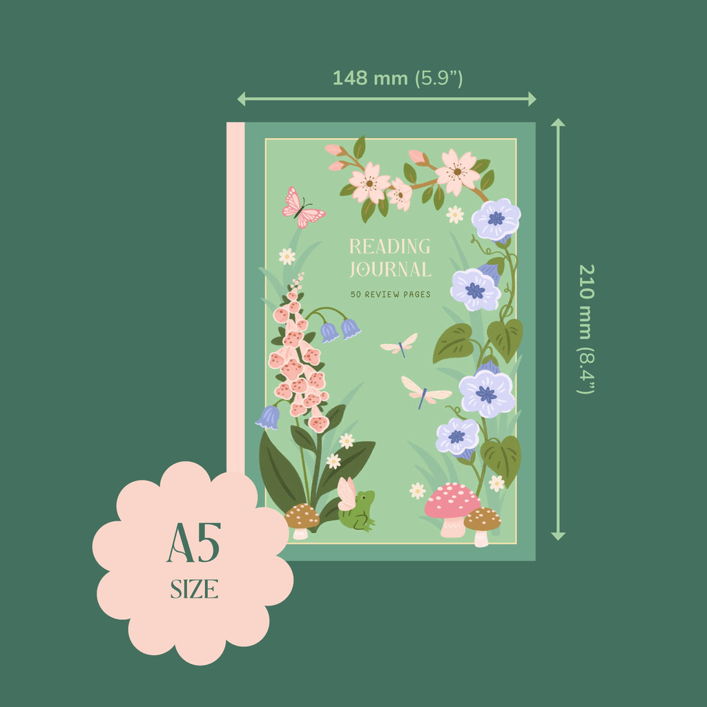 Hopscotch Paper Co. - 50 Page Whimsical Reading Journal