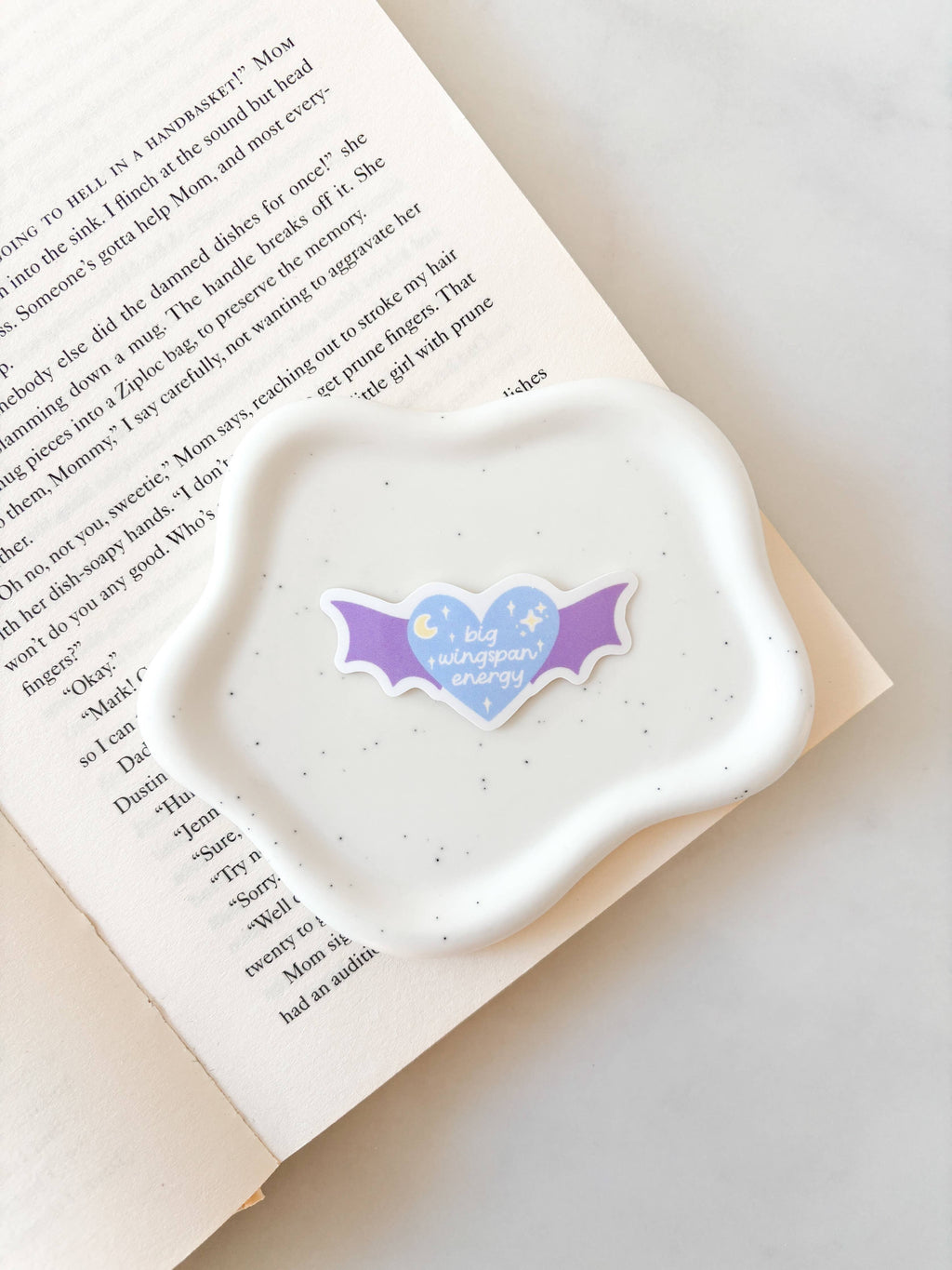 Fleurs on Sunday - Big Wingspan Energy Sticker