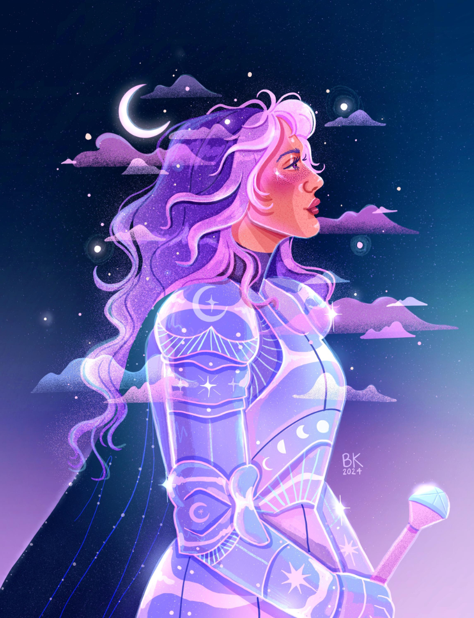 Moonlight Knight Print
