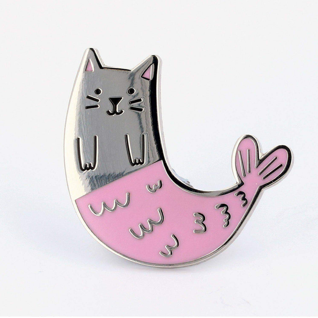 Purrmaid Enamel Pin