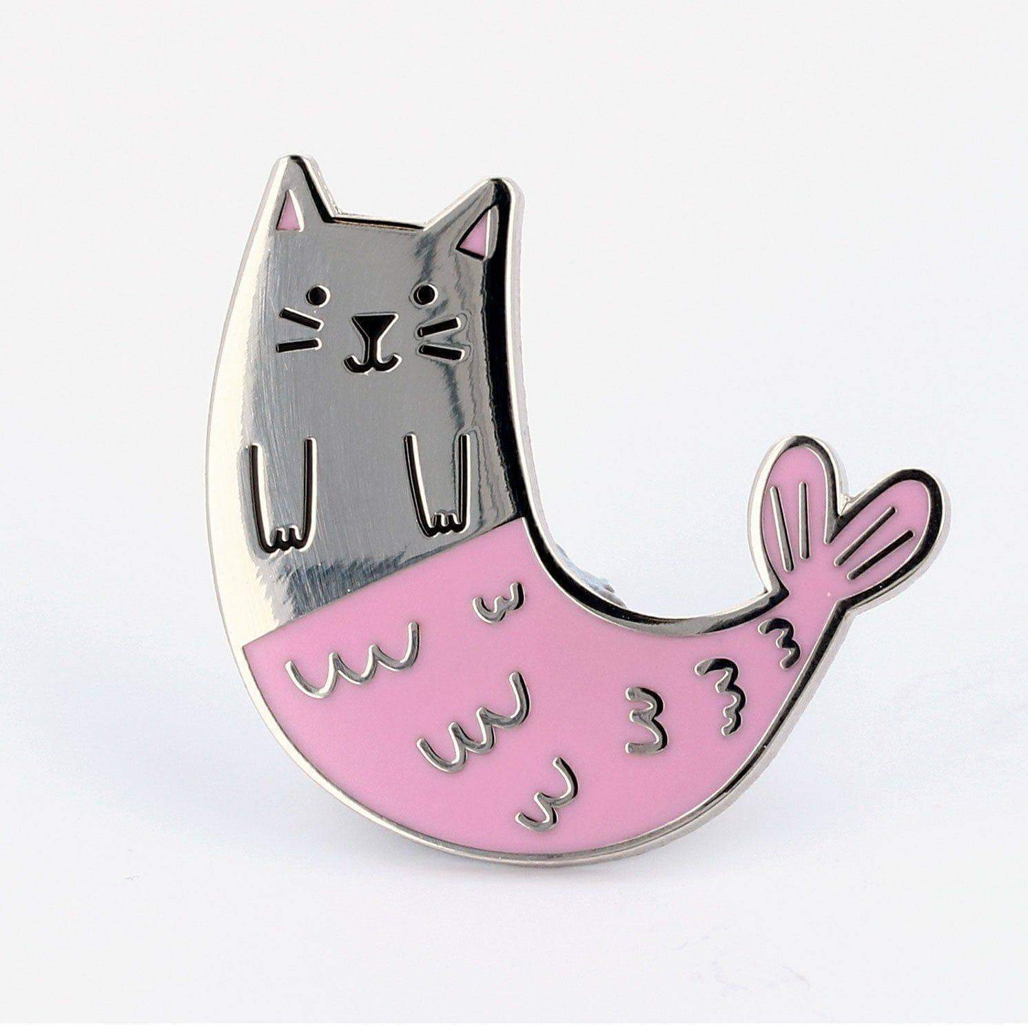 Purrmaid Enamel Pin
