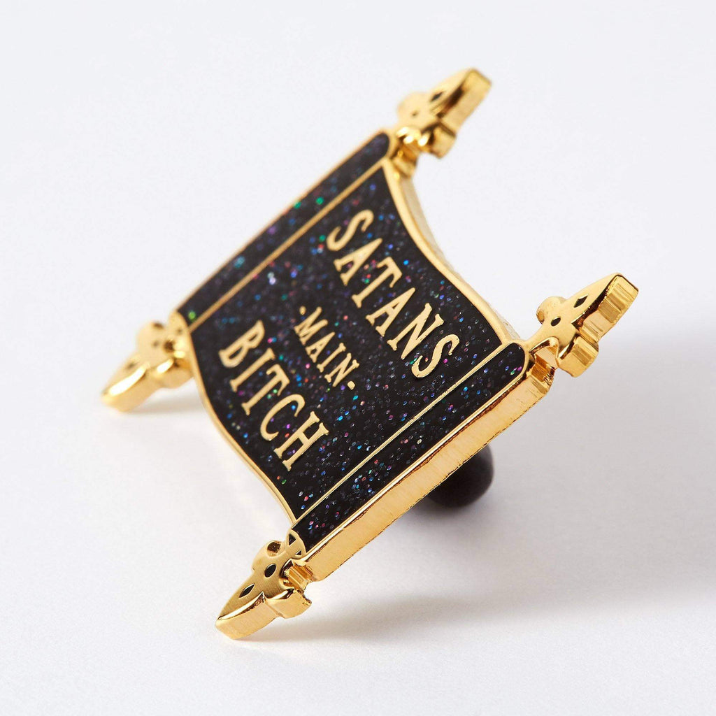 Satan's Main Bitch Enamel Pin