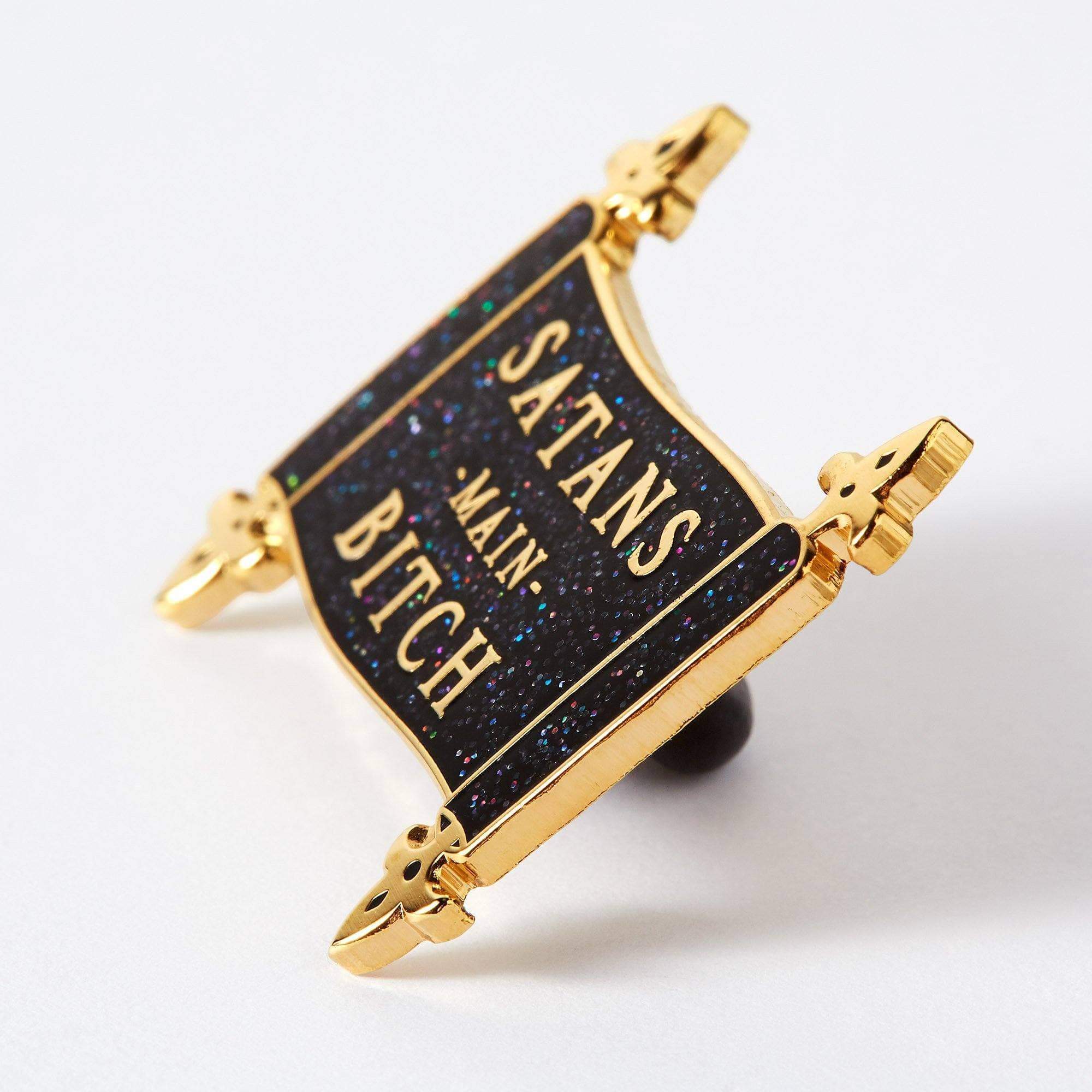 Satan's Main Bitch Enamel Pin