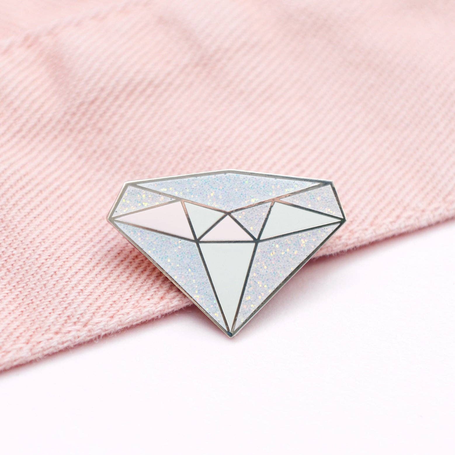 Alphabet Bags - Diamond Gemstone Pin