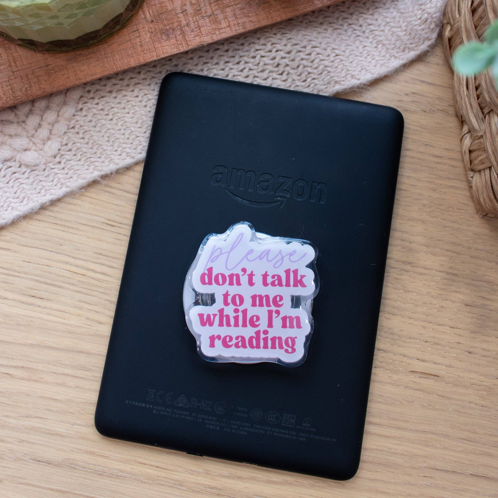 Please Don't Talk to Me - Phone/E-Reader Grip