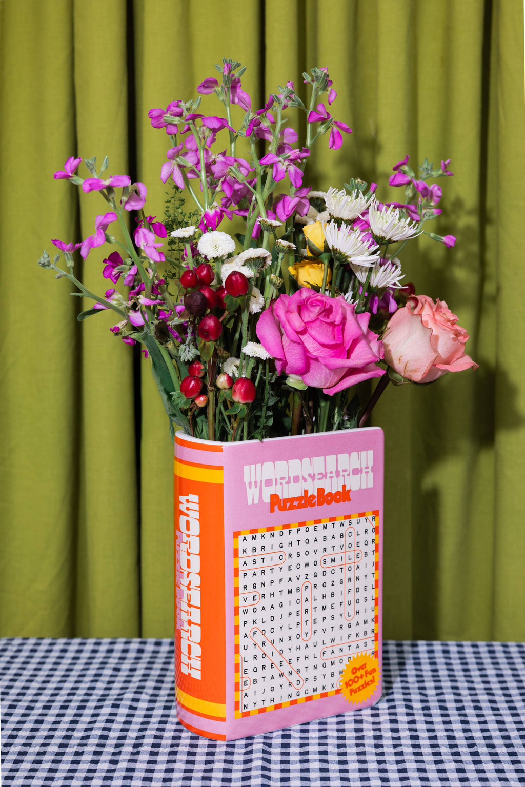 Book Vase, Word Search