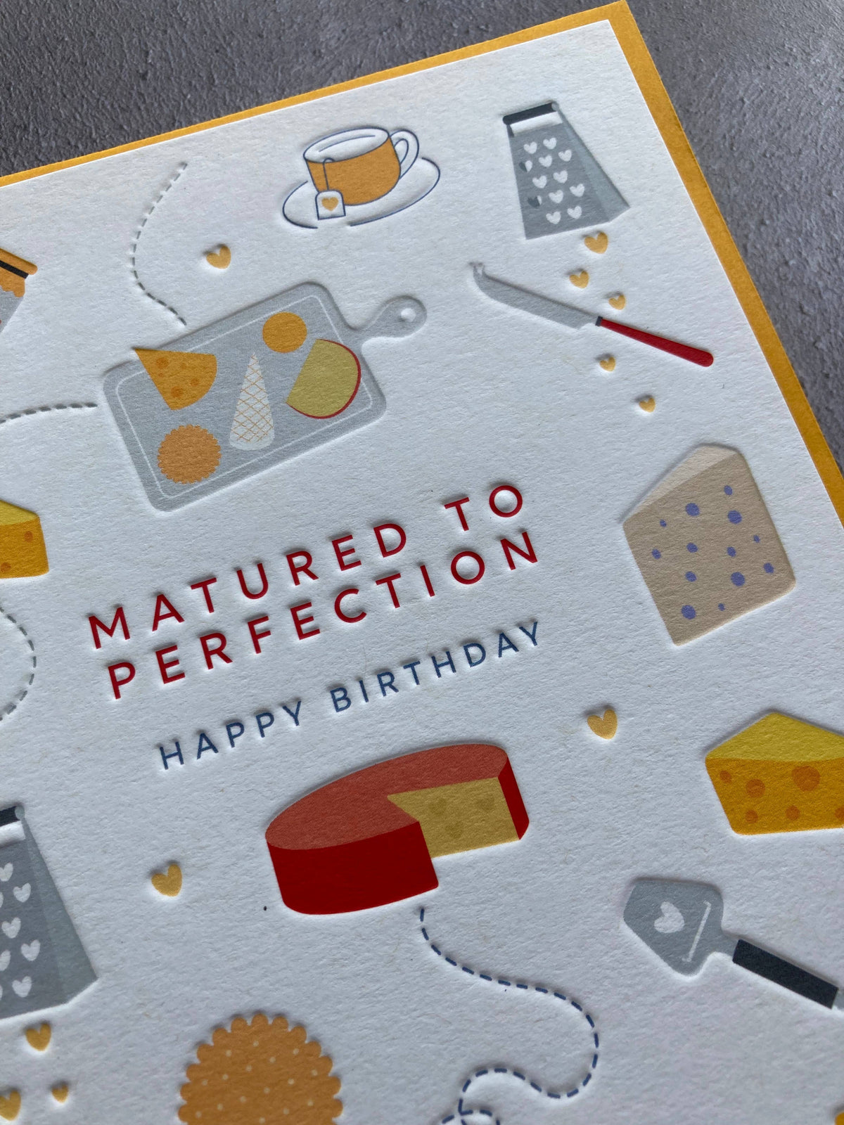 Cheese Birthday Card