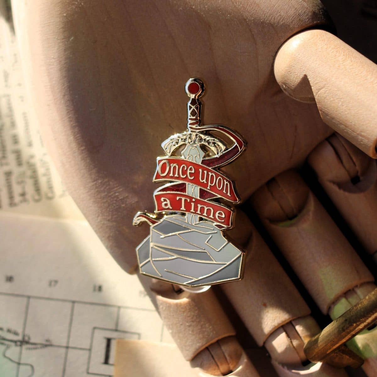 Geek and Artsy - Once Upon a Time Enamel Pin