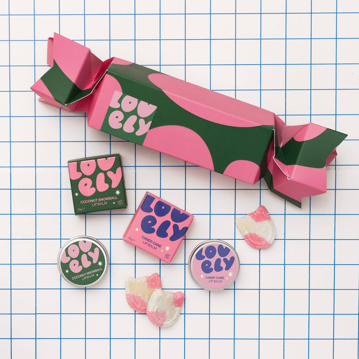 Christmas Cracker Lip Balm Gift Set
