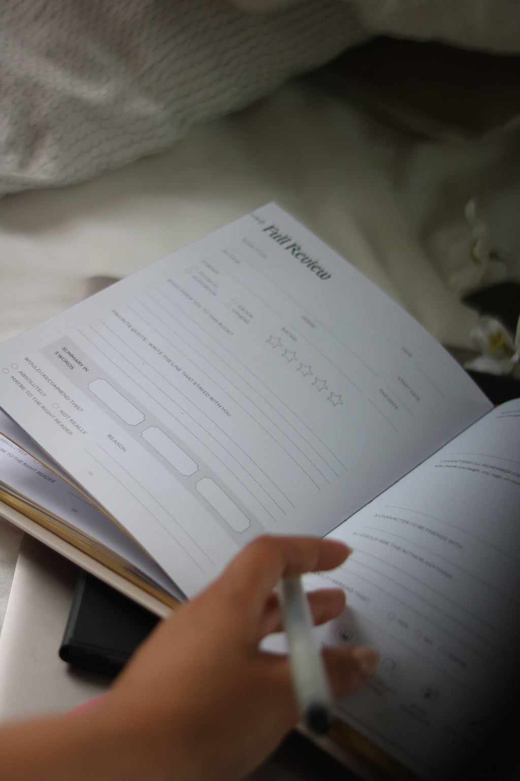 The Abbey: Reading Journal