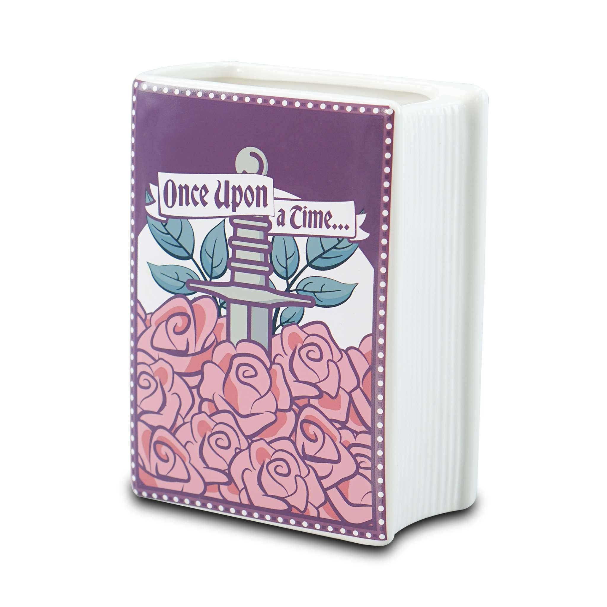 Romantasy 14cm Ceramic Book Vase - Once Upon a Time