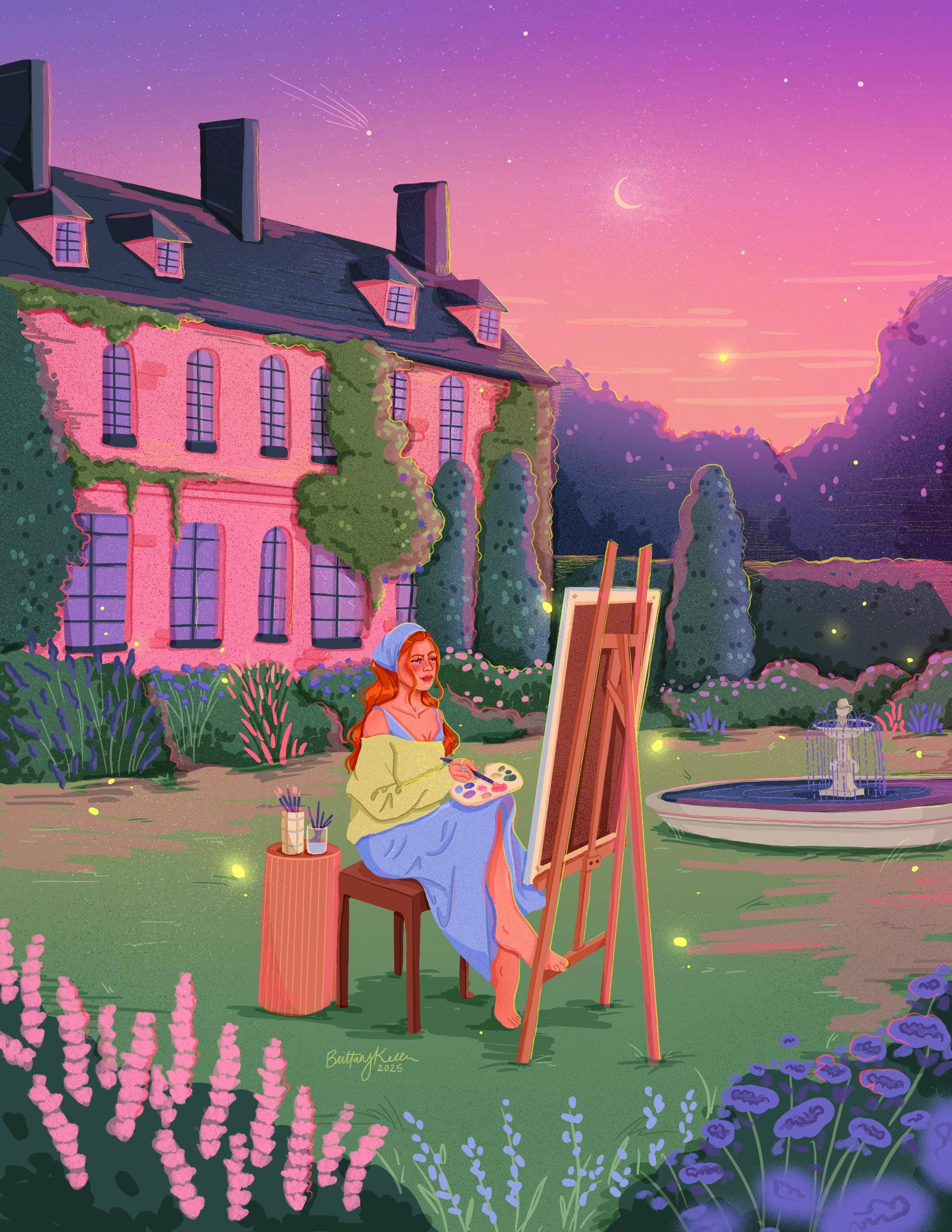 Painting in the Garden