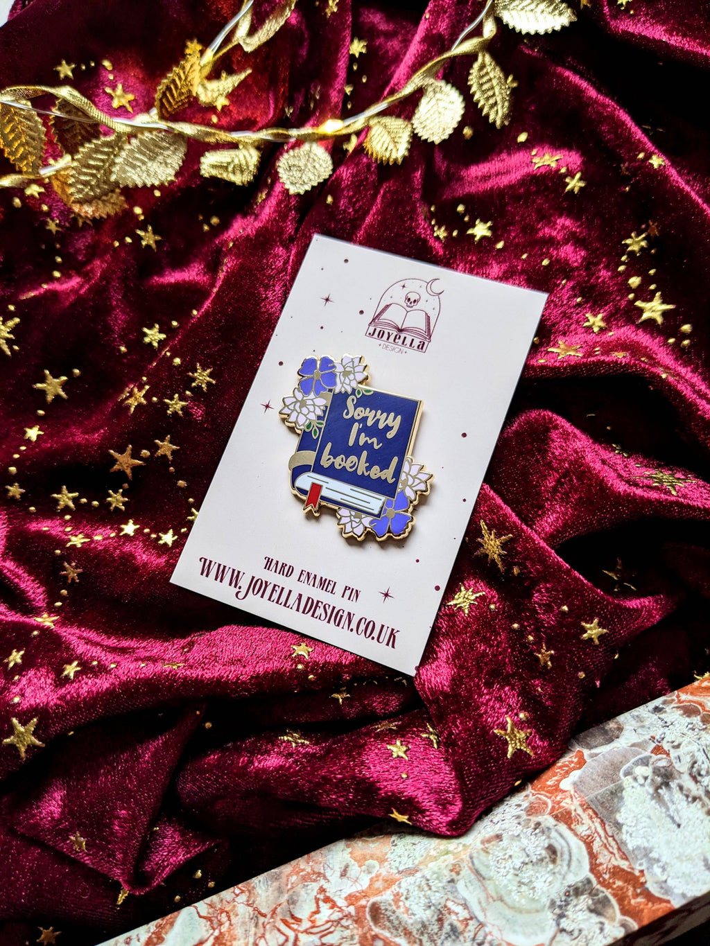 Joyella Design - Sorry I'm booked Enamel Pin