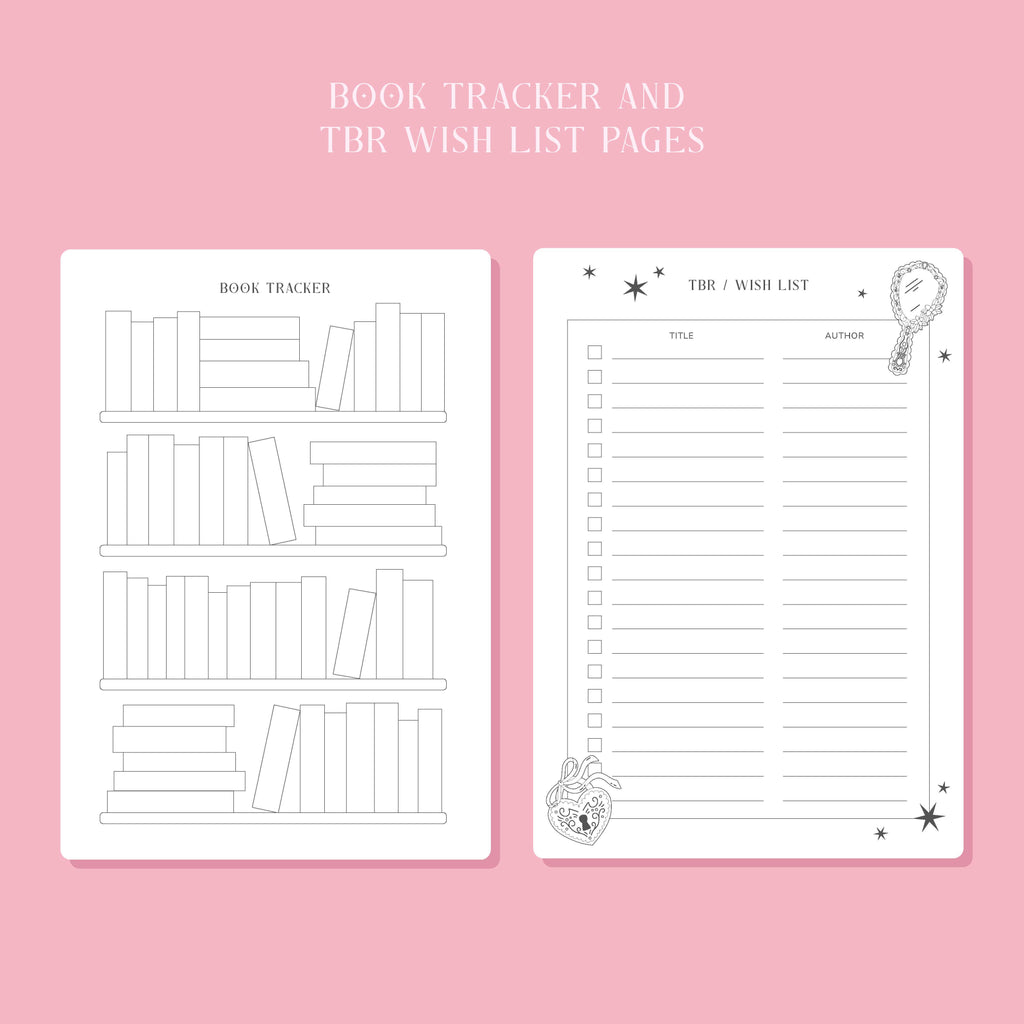 Hopscotch Paper Co. - 50 Page Romantasy Reading Journal