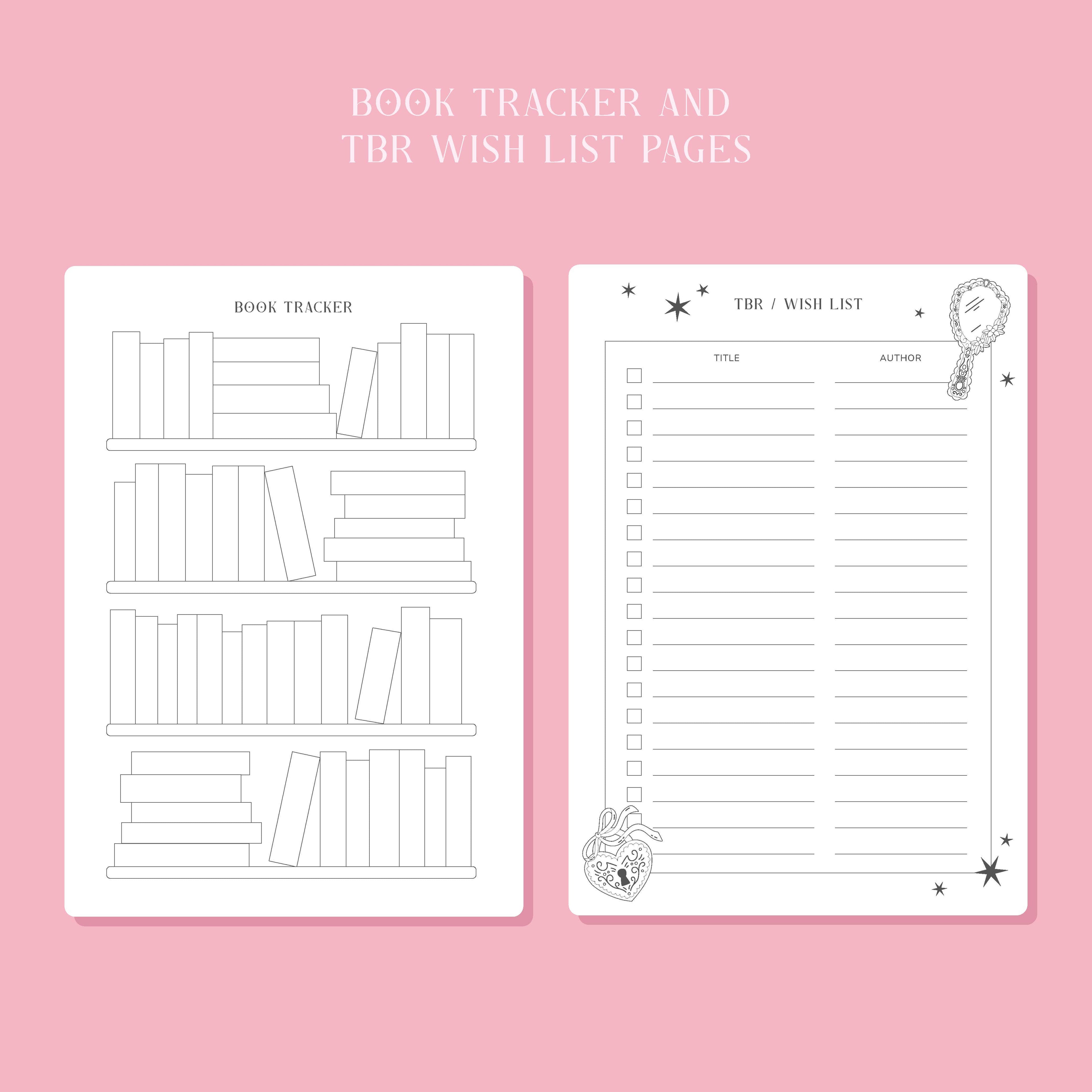 Hopscotch Paper Co. - 50 Page Romantasy Reading Journal