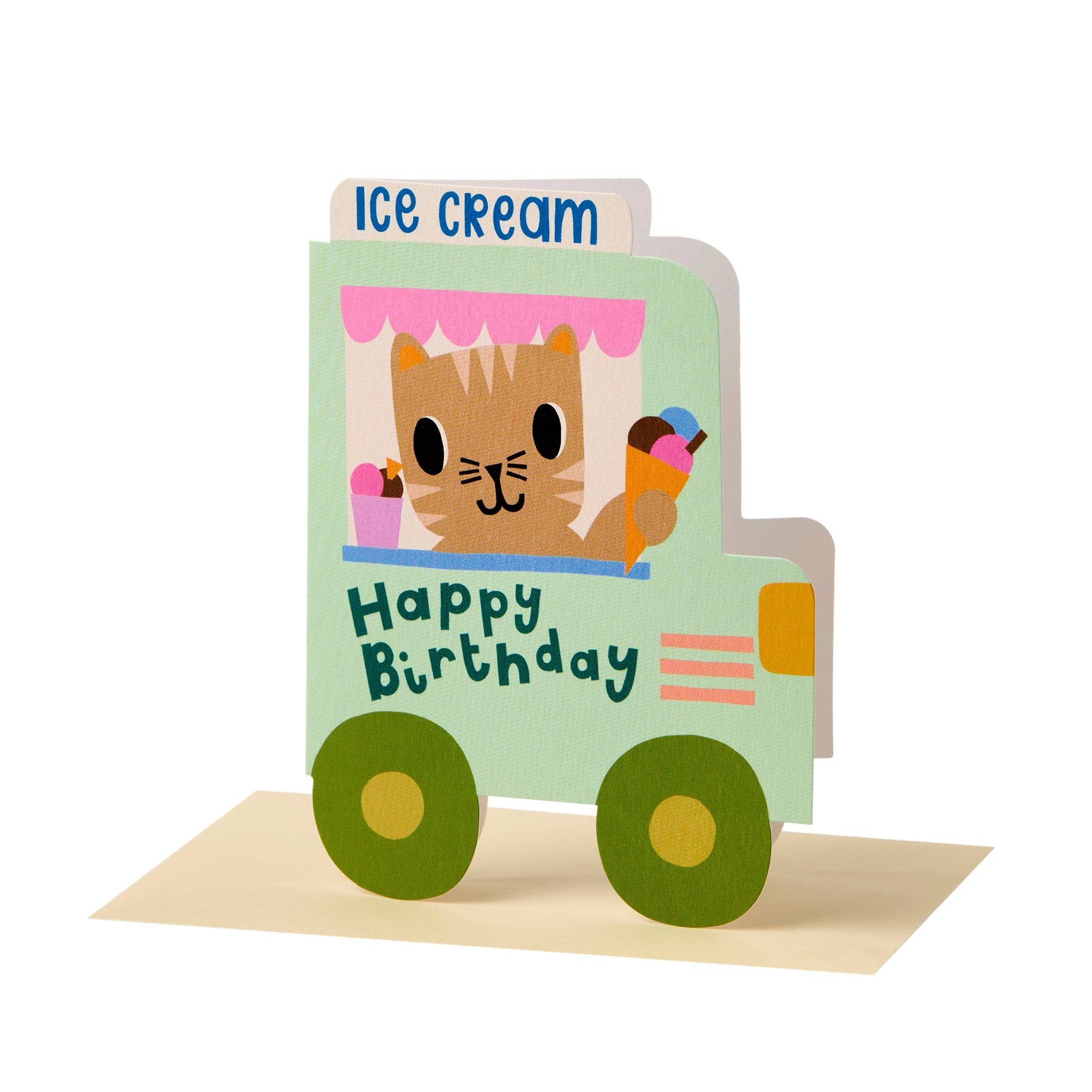 Happy Birthday Ice Cream Van (LIJ123)