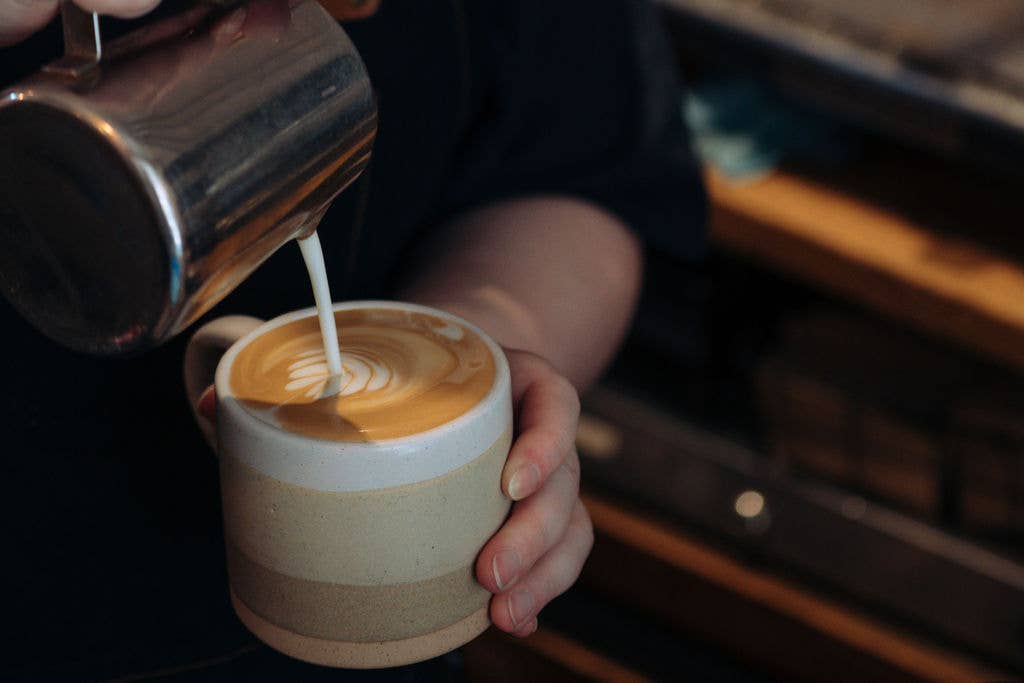 Coffee, One Eye Open Half Caff, Blend, Mexico & Colombia.