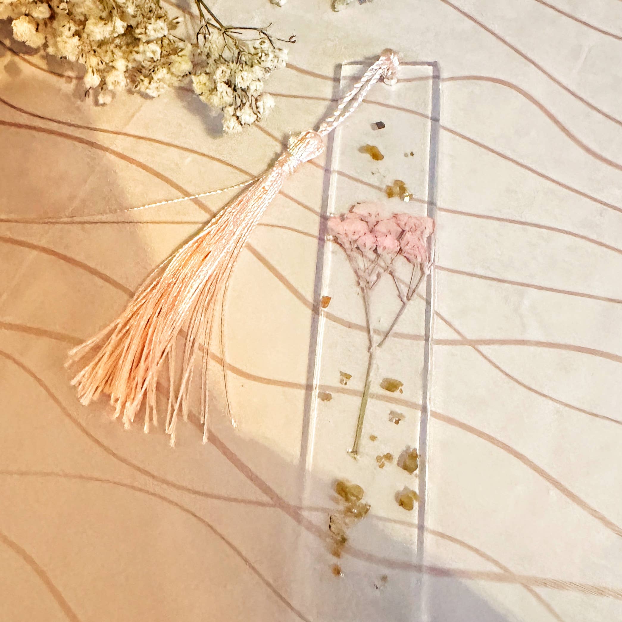 All Things Nice by Ashley - Resin Botanical Bookmark