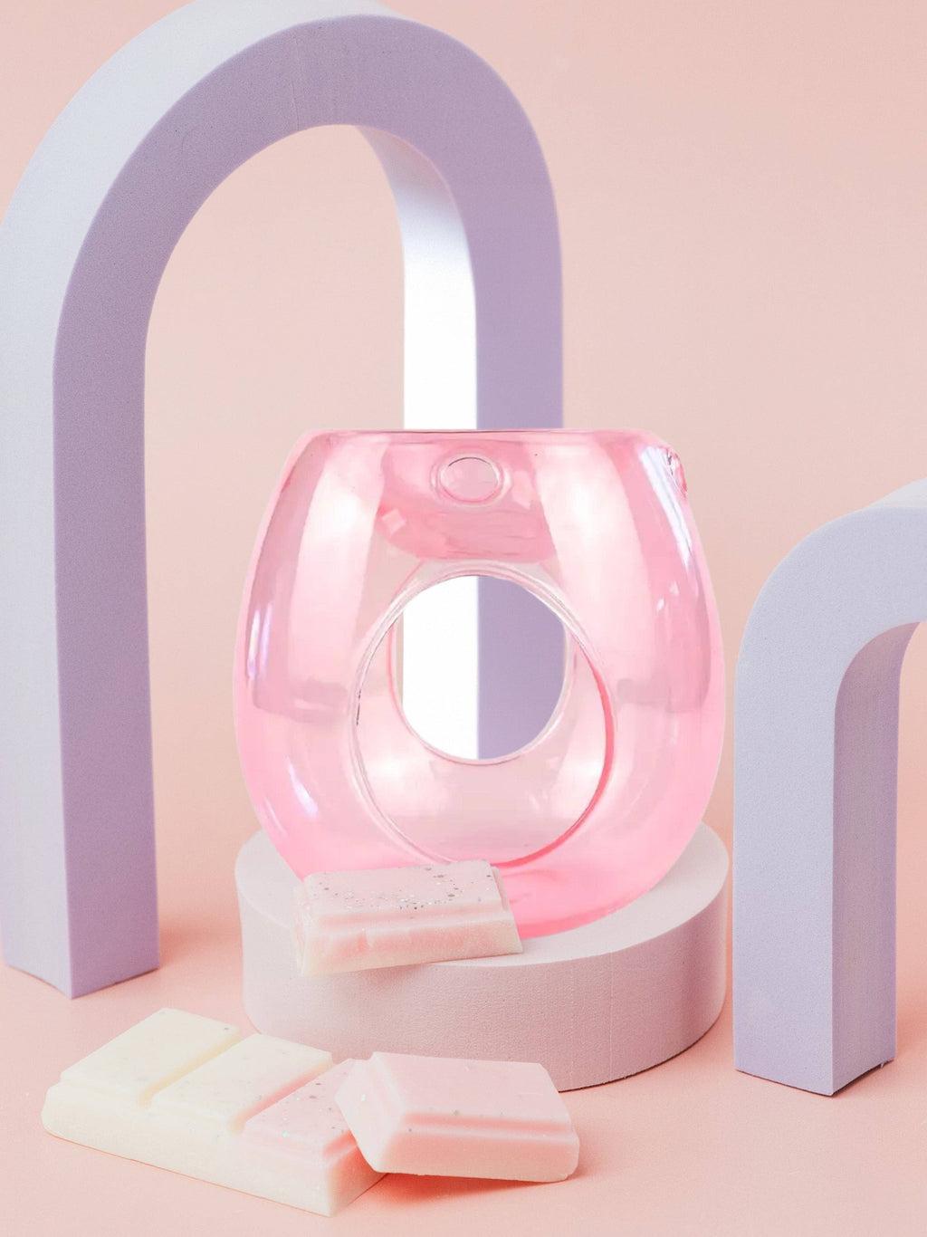 Bubble Glass Wax Melt Tealight Warmer burner