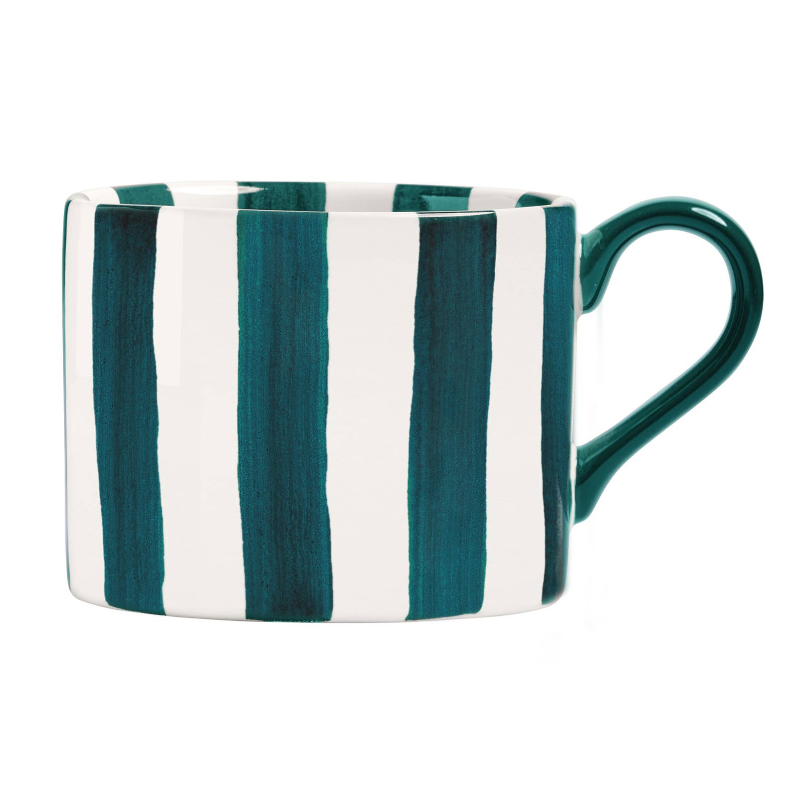 Stripes Mug Green