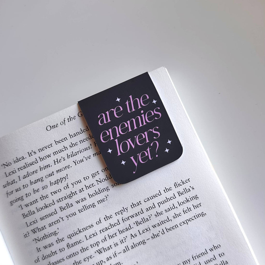 Are The Enemies Lovers Yet? Magnetic Bookmark Romantasy