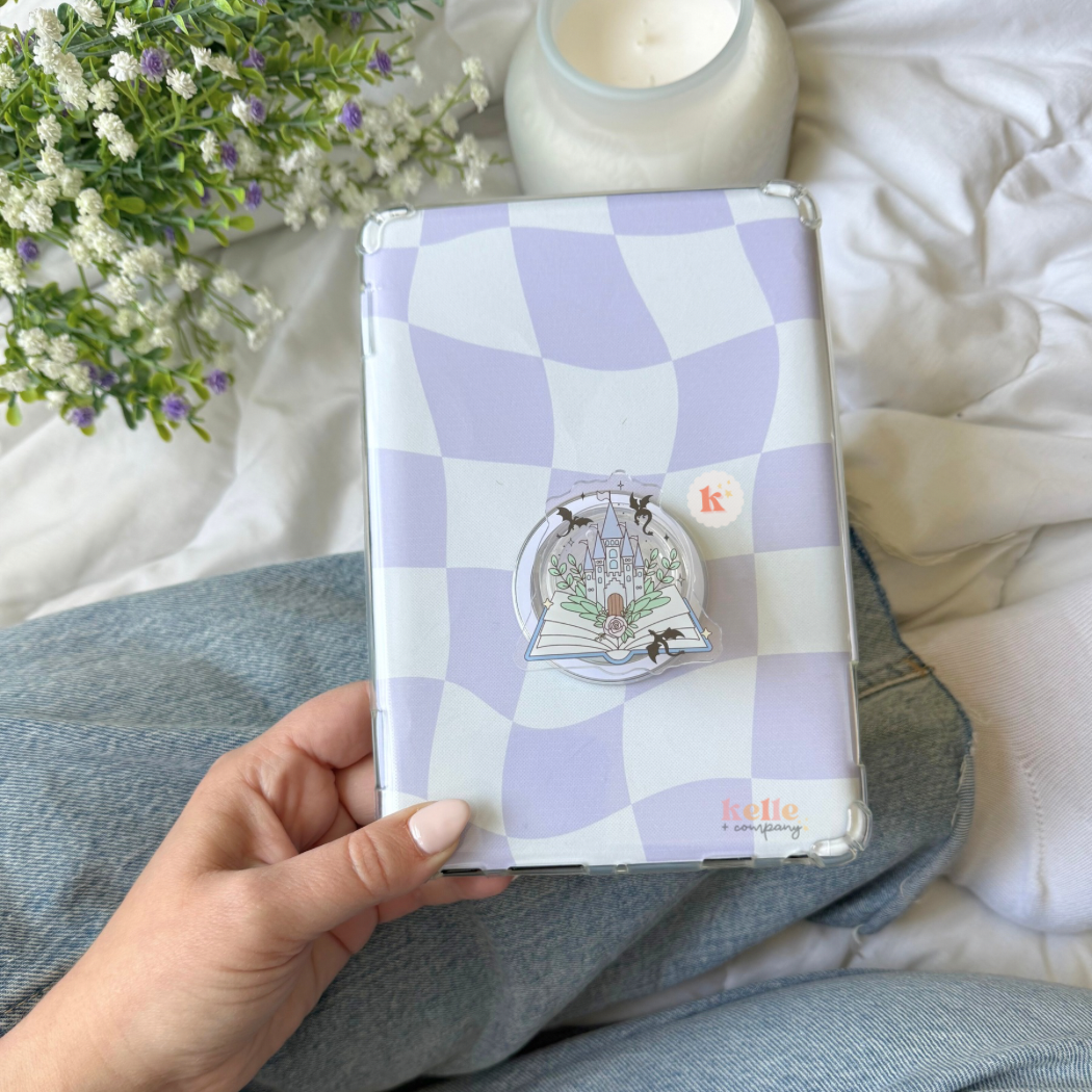 Kelle.andco - Castle and Book kindle grip