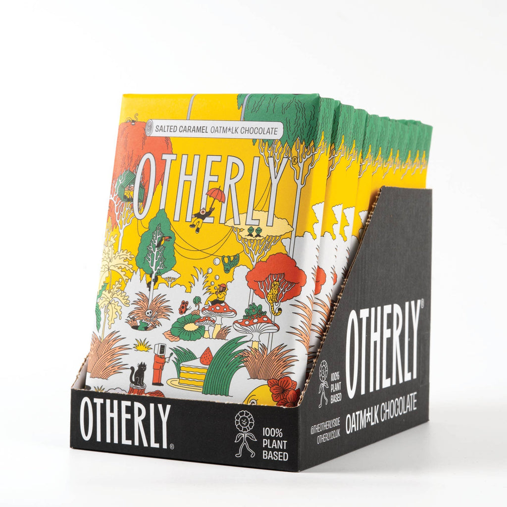 Otherly - Salted Caramel Oatm*lk Chocolate Bar - 120g - Vegan