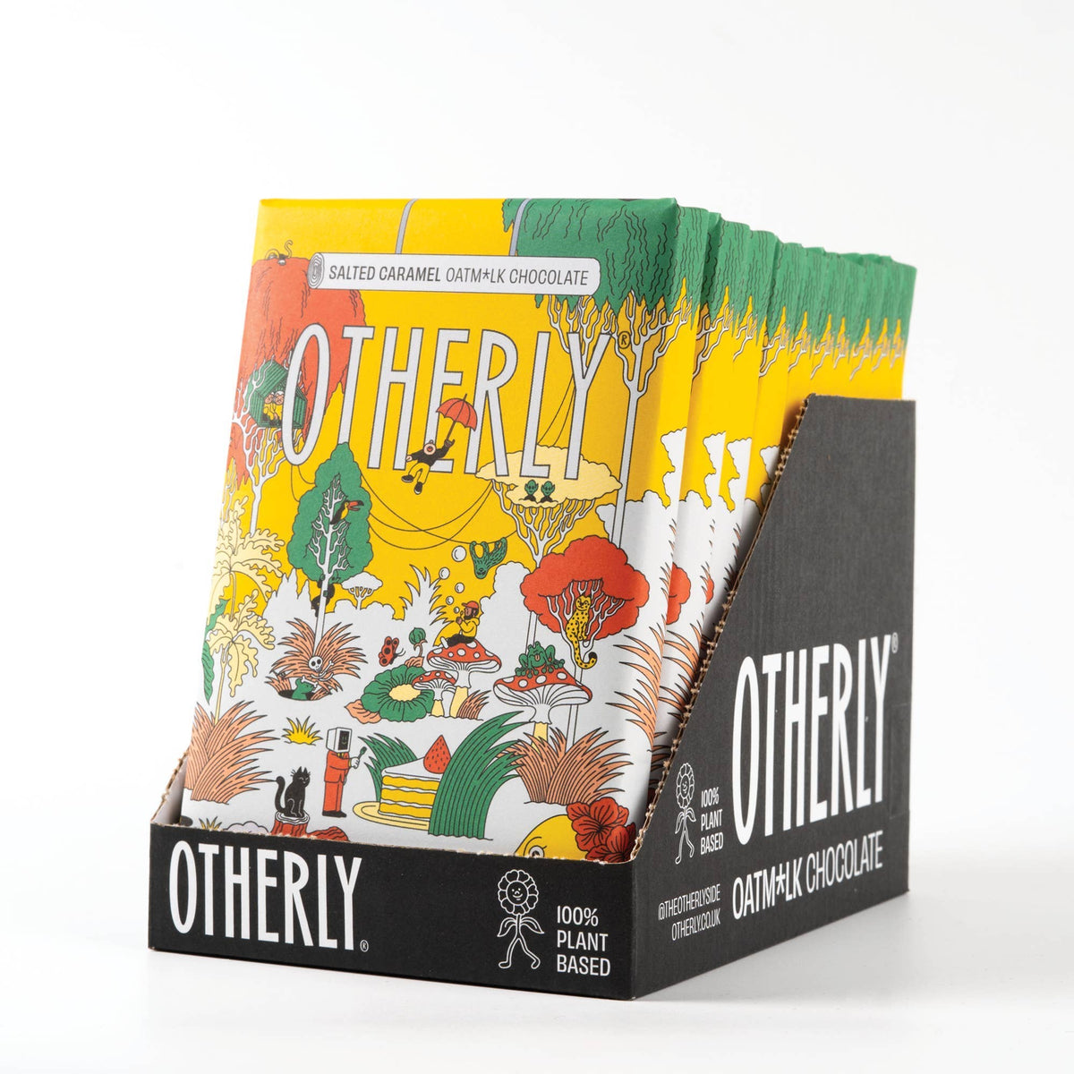 Otherly - Salted Caramel Oatm*lk Chocolate Bar - 120g - Vegan