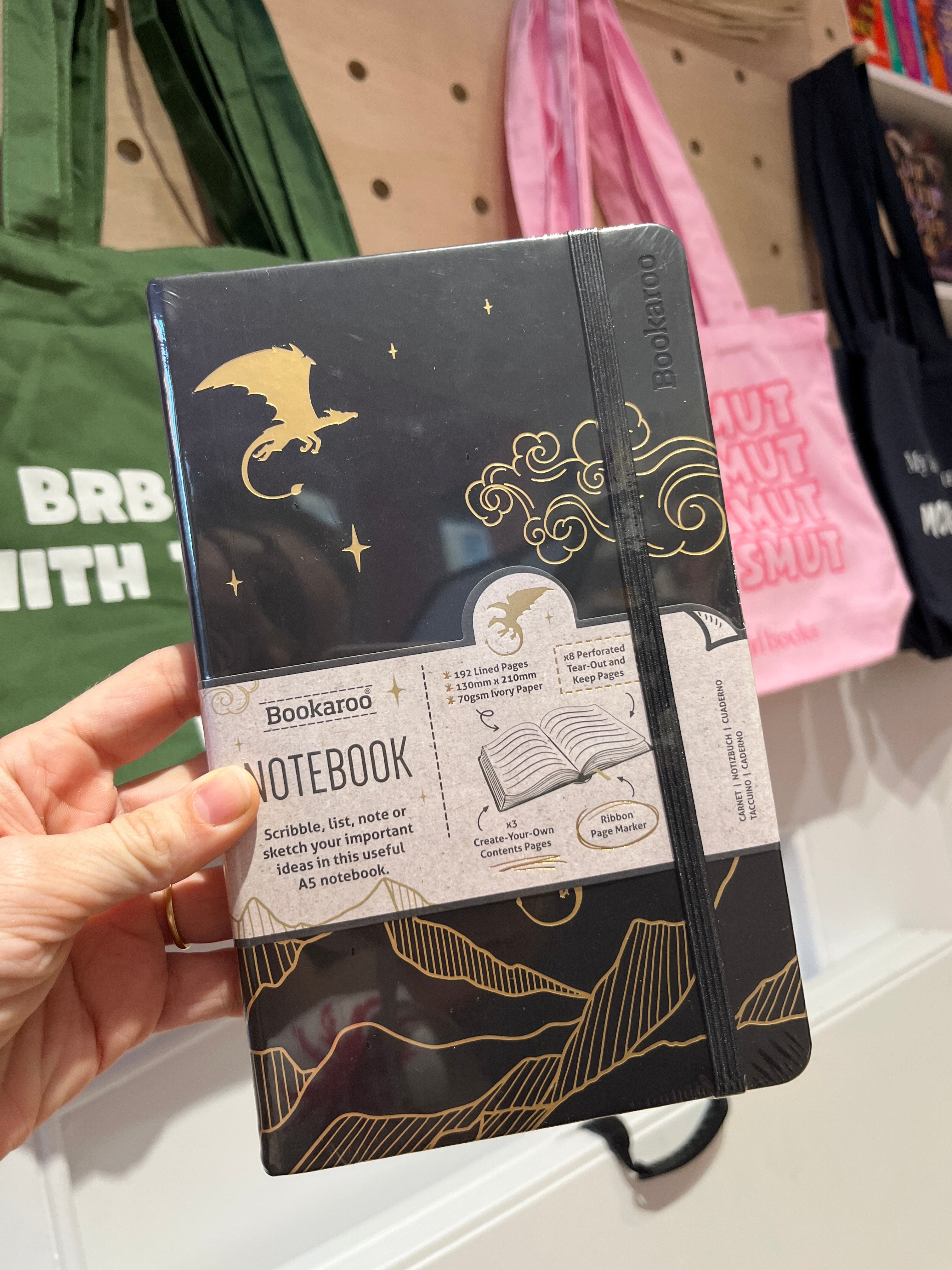 Bookaroo Fourth Wing notebook