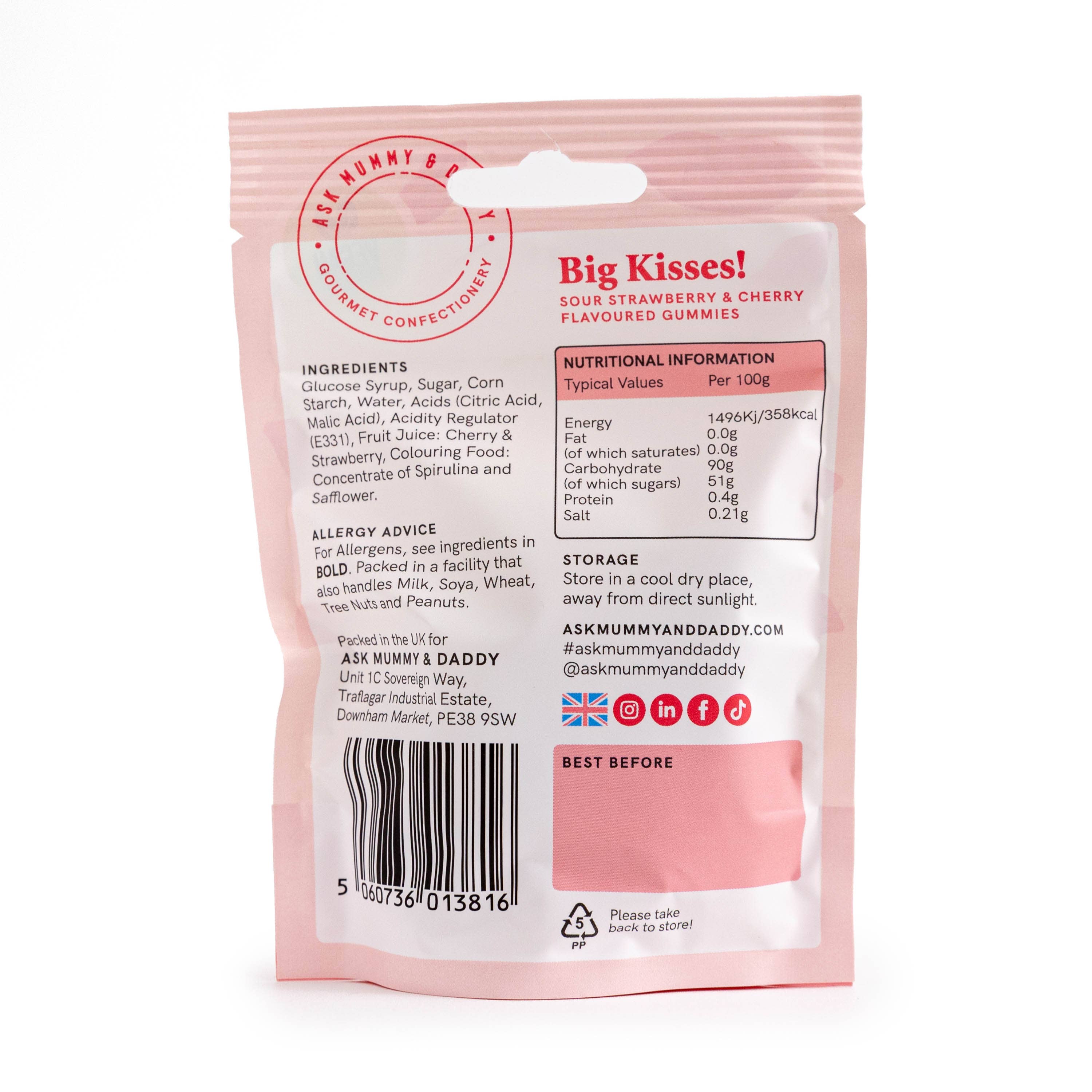 Big Kisses! sweets Pouch